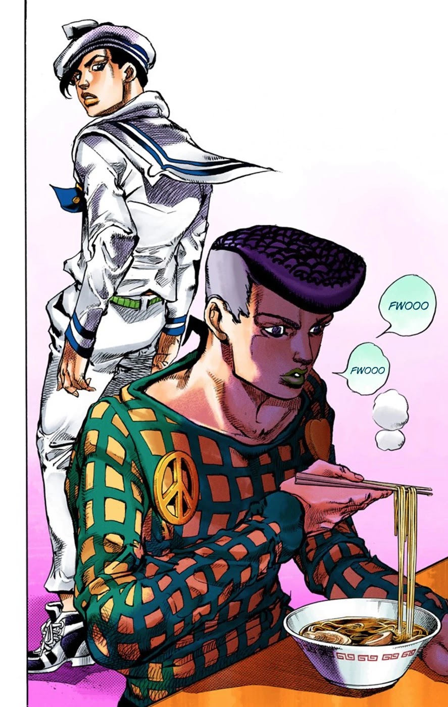 JoJo's Bizarre Adventure Part 8 - JoJolion (Official Colored) Chapter 49 page 36 - Chapter 49: Hato-chan Brought a Boyfriend Over Part 3
