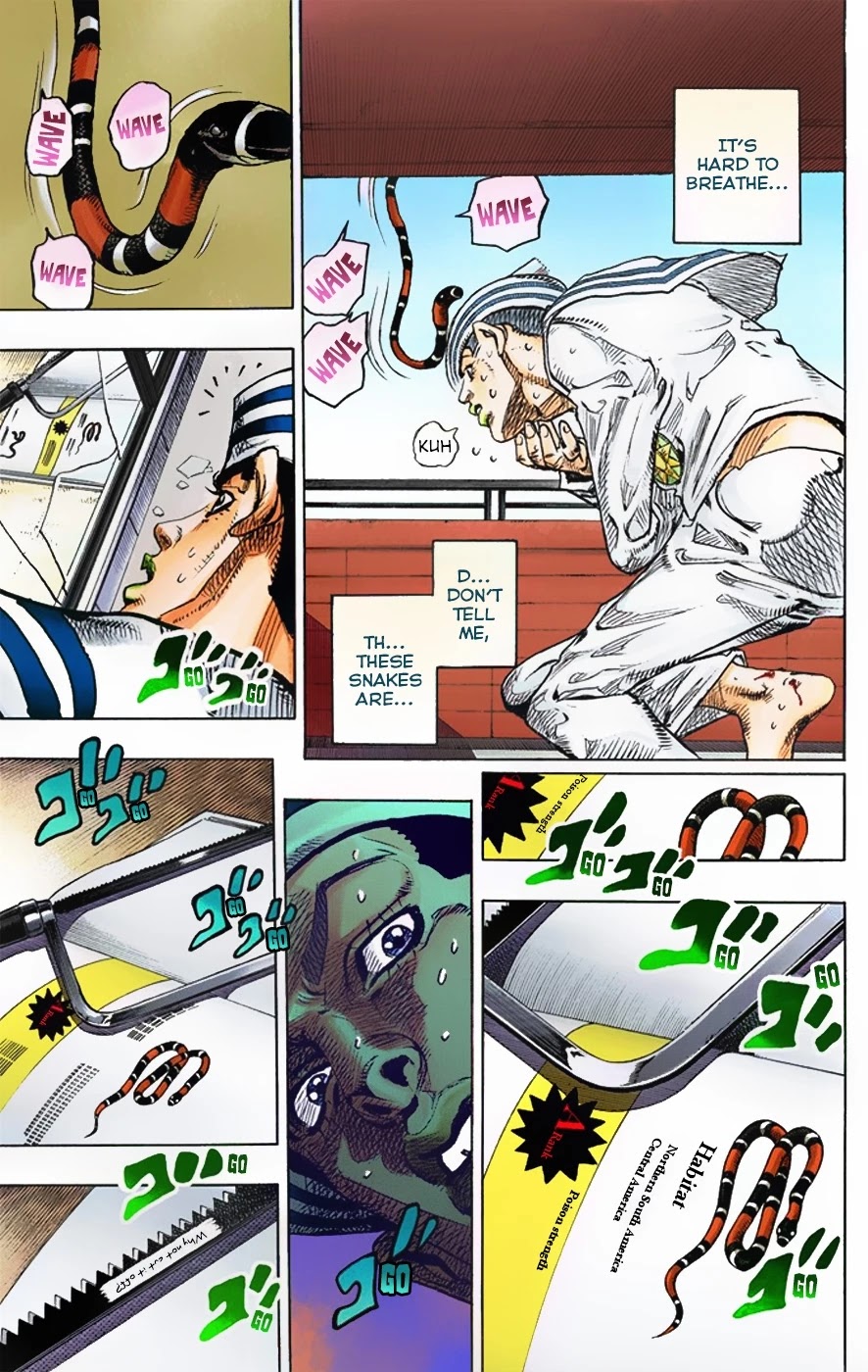 JoJo's Bizarre Adventure Part 8 - JoJolion (Official Colored) Chapter 5 page 10 - Chapter 5: Soft & Wet Part 4