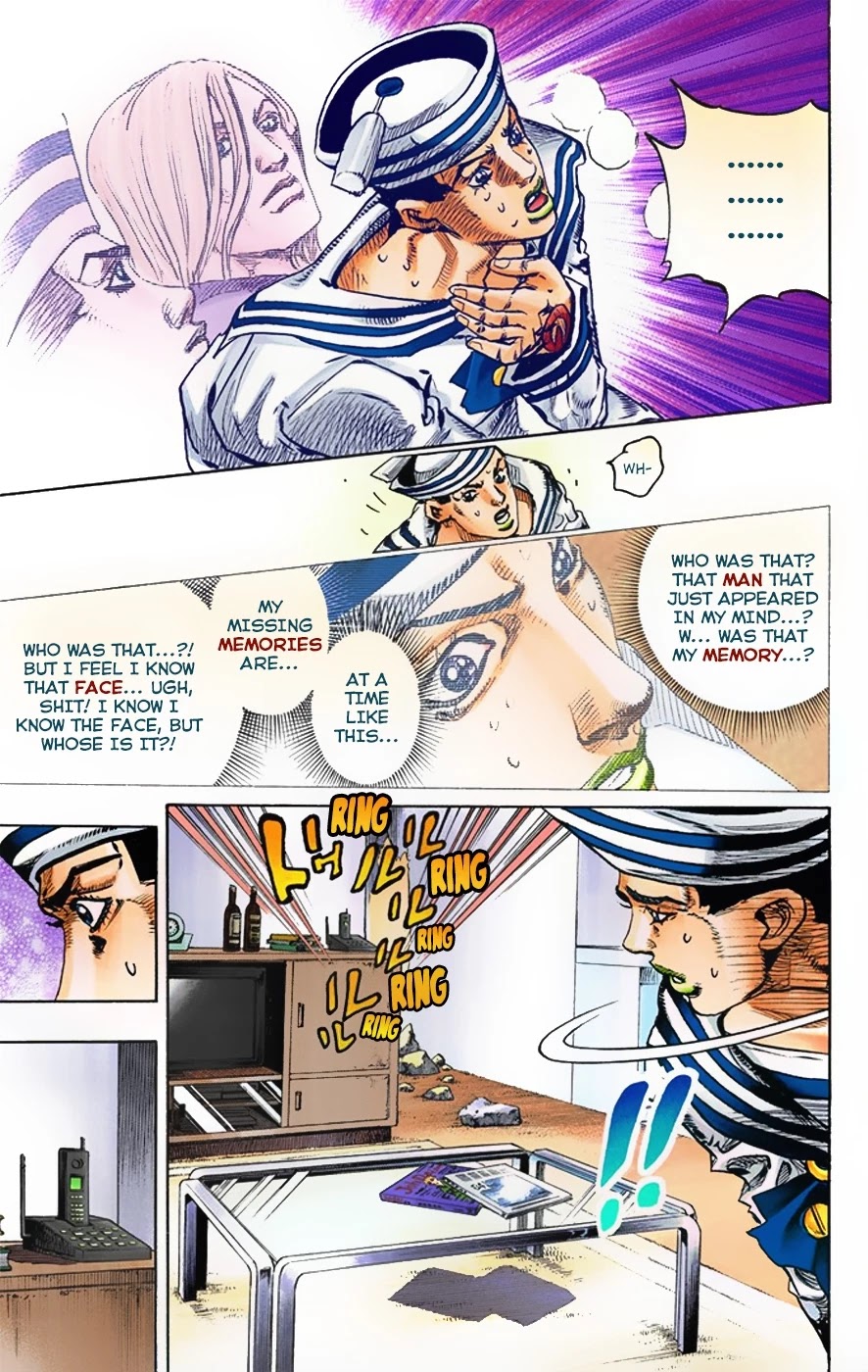 JoJo's Bizarre Adventure Part 8 - JoJolion (Official Colored) Chapter 5 page 14 - Chapter 5: Soft & Wet Part 4