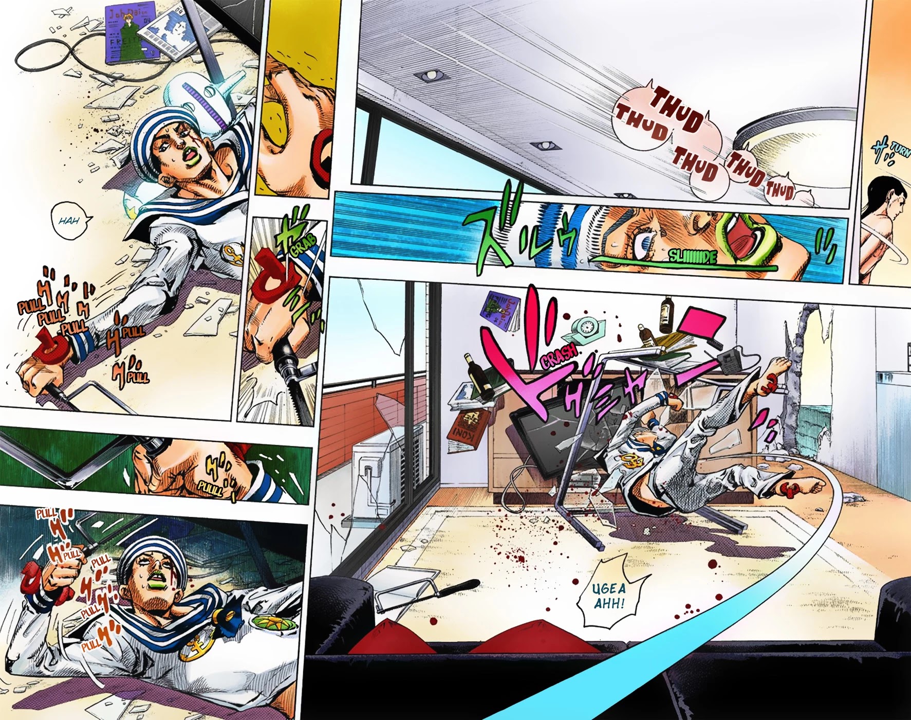 JoJo's Bizarre Adventure Part 8 - JoJolion (Official Colored) Chapter 5 page 19 - Chapter 5: Soft & Wet Part 4