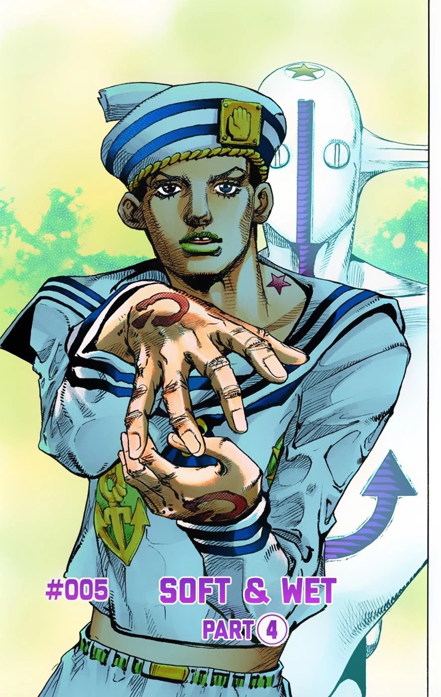 JoJo's Bizarre Adventure Part 8 - JoJolion (Official Colored) Chapter 5 page 2 - Chapter 5: Soft & Wet Part 4
