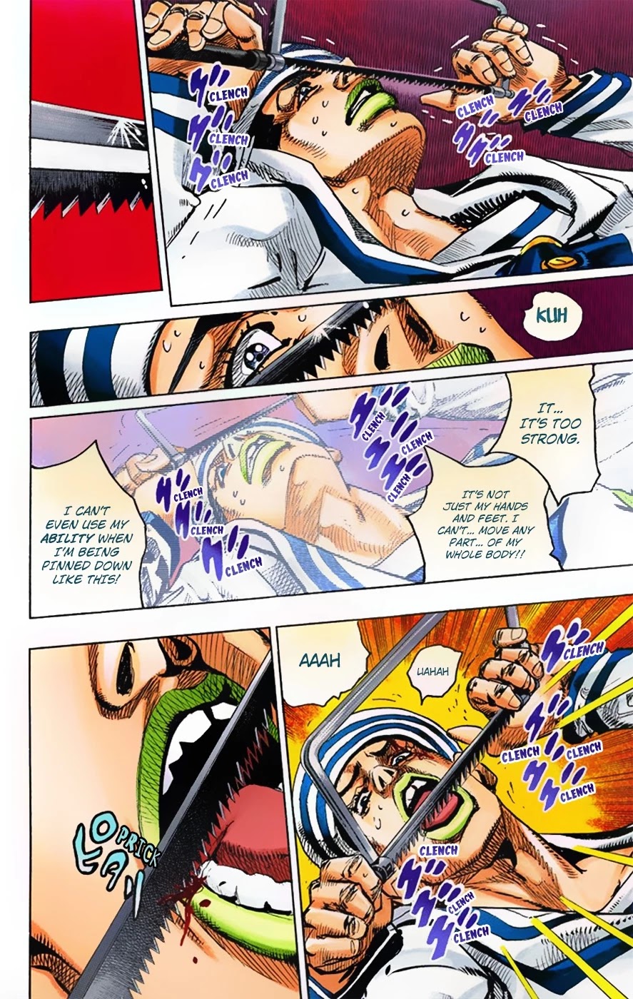 JoJo's Bizarre Adventure Part 8 - JoJolion (Official Colored) Chapter 5 page 20 - Chapter 5: Soft & Wet Part 4