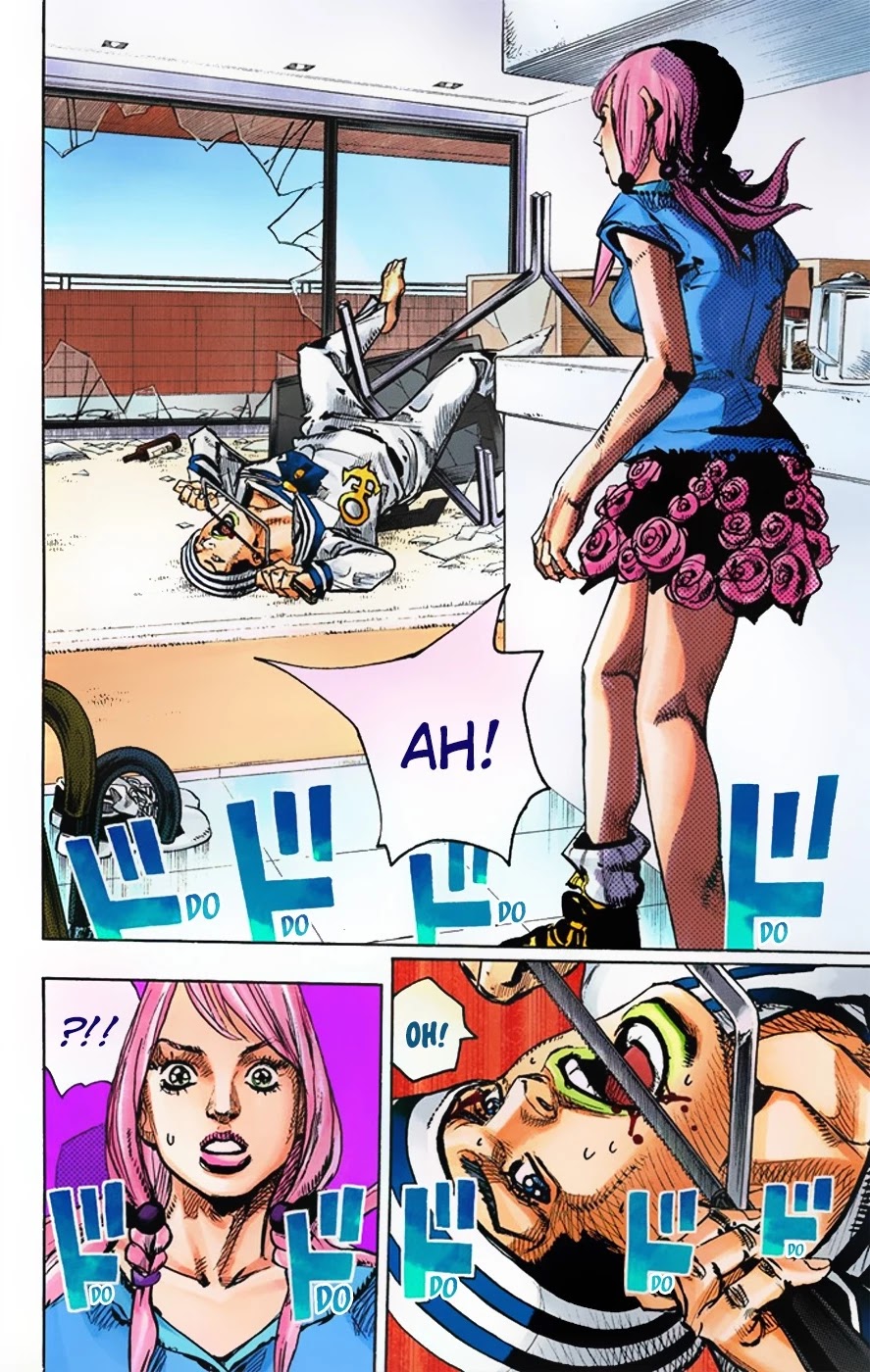 JoJo's Bizarre Adventure Part 8 - JoJolion (Official Colored) Chapter 5 page 22 - Chapter 5: Soft & Wet Part 4