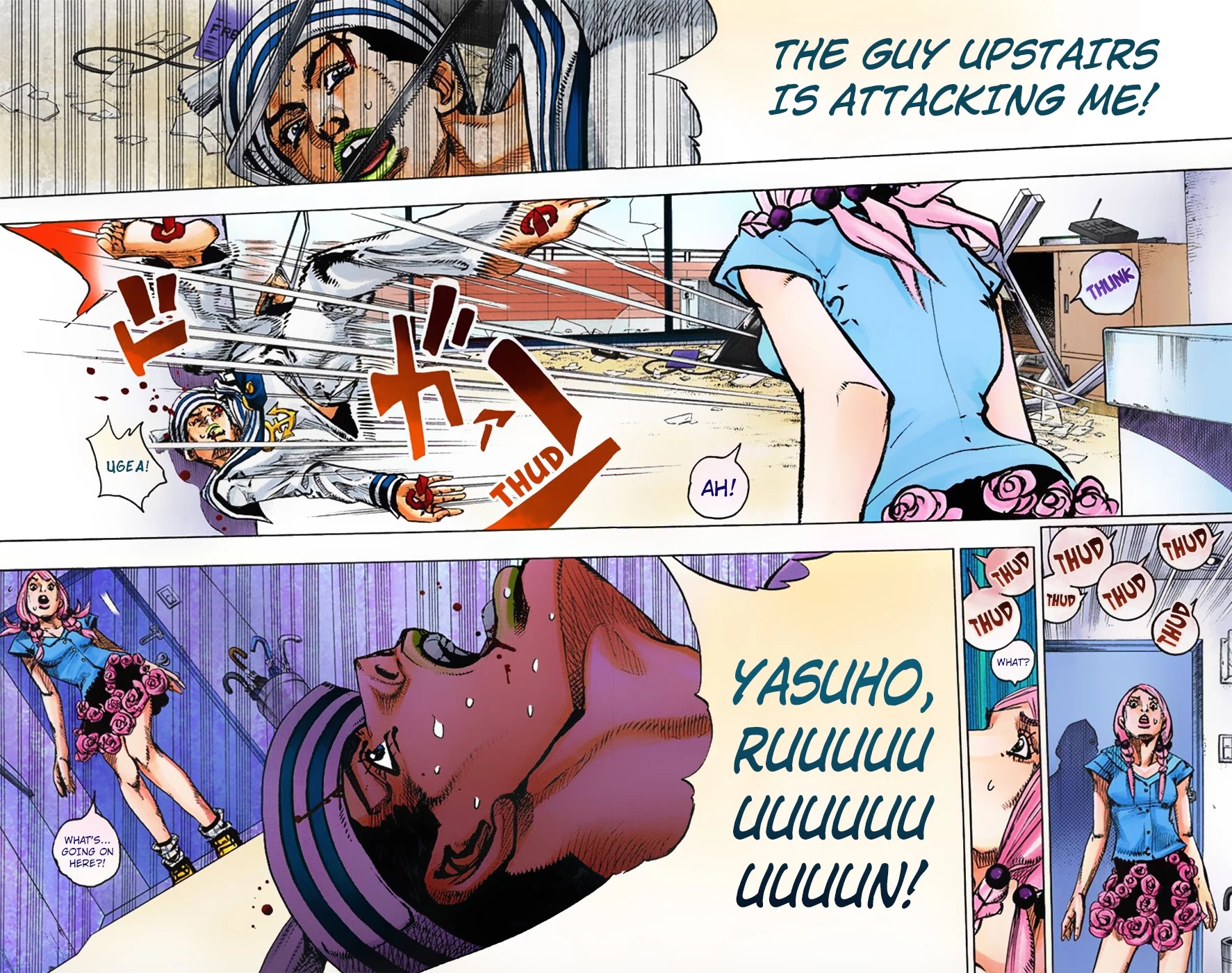 JoJo's Bizarre Adventure Part 8 - JoJolion (Official Colored) Chapter 5 page 24 - Chapter 5: Soft & Wet Part 4