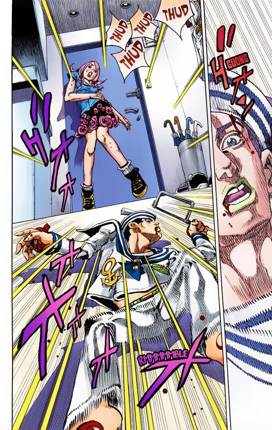 JoJo's Bizarre Adventure Part 8 - JoJolion (Official Colored) Chapter 5 page 25 - Chapter 5: Soft & Wet Part 4