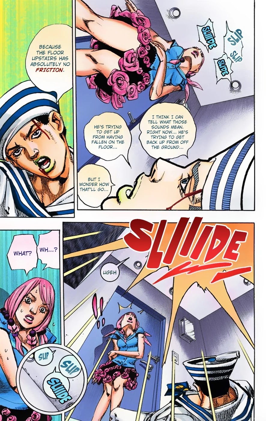 JoJo's Bizarre Adventure Part 8 - JoJolion (Official Colored) Chapter 5 page 31 - Chapter 5: Soft & Wet Part 4