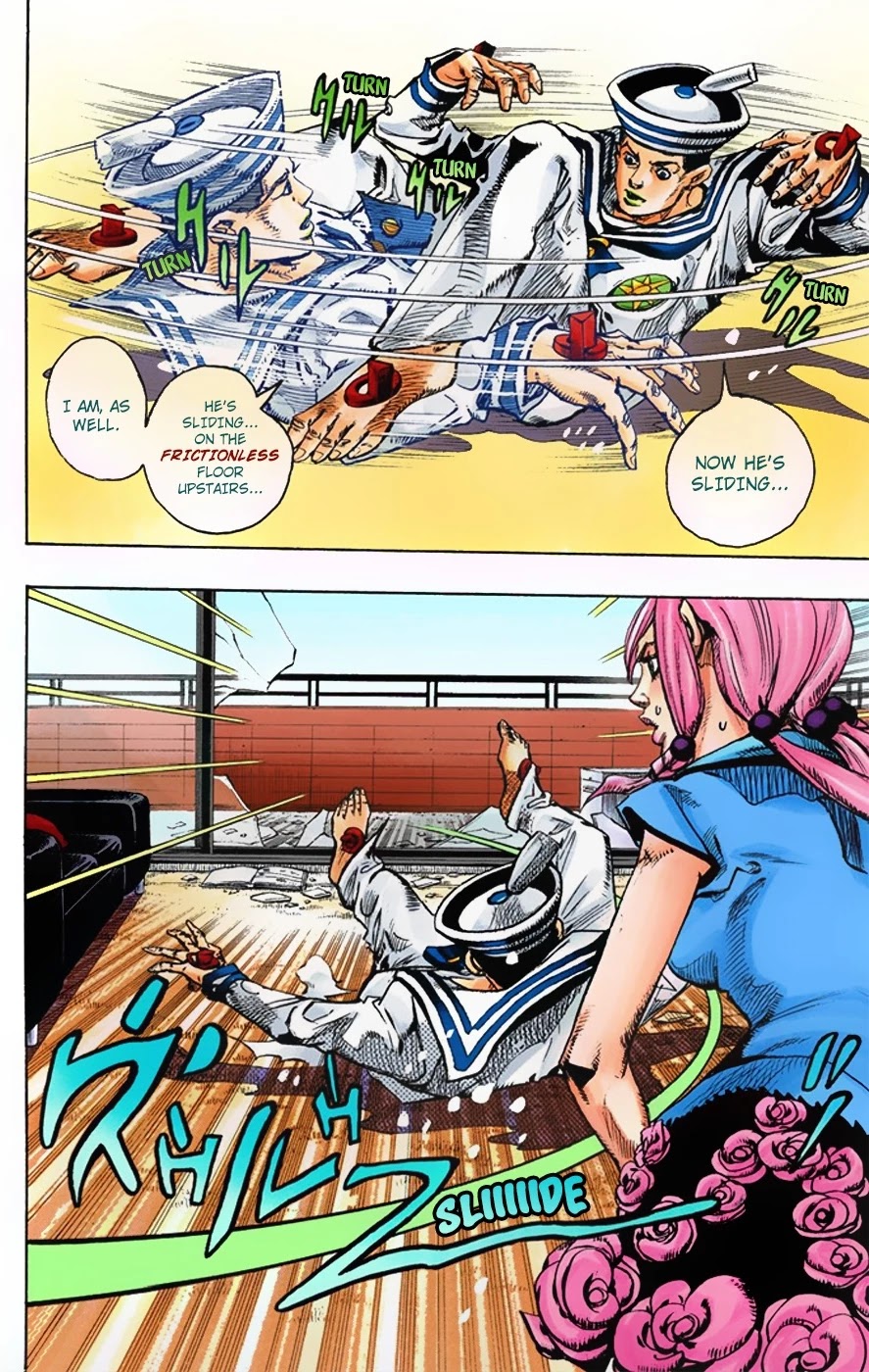 JoJo's Bizarre Adventure Part 8 - JoJolion (Official Colored) Chapter 5 page 32 - Chapter 5: Soft & Wet Part 4