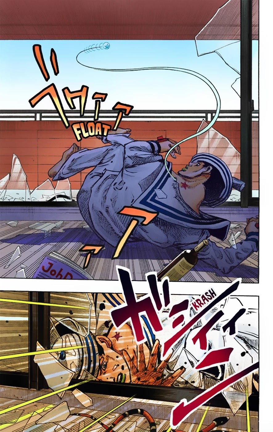 JoJo's Bizarre Adventure Part 8 - JoJolion (Official Colored) Chapter 5 page 35 - Chapter 5: Soft & Wet Part 4