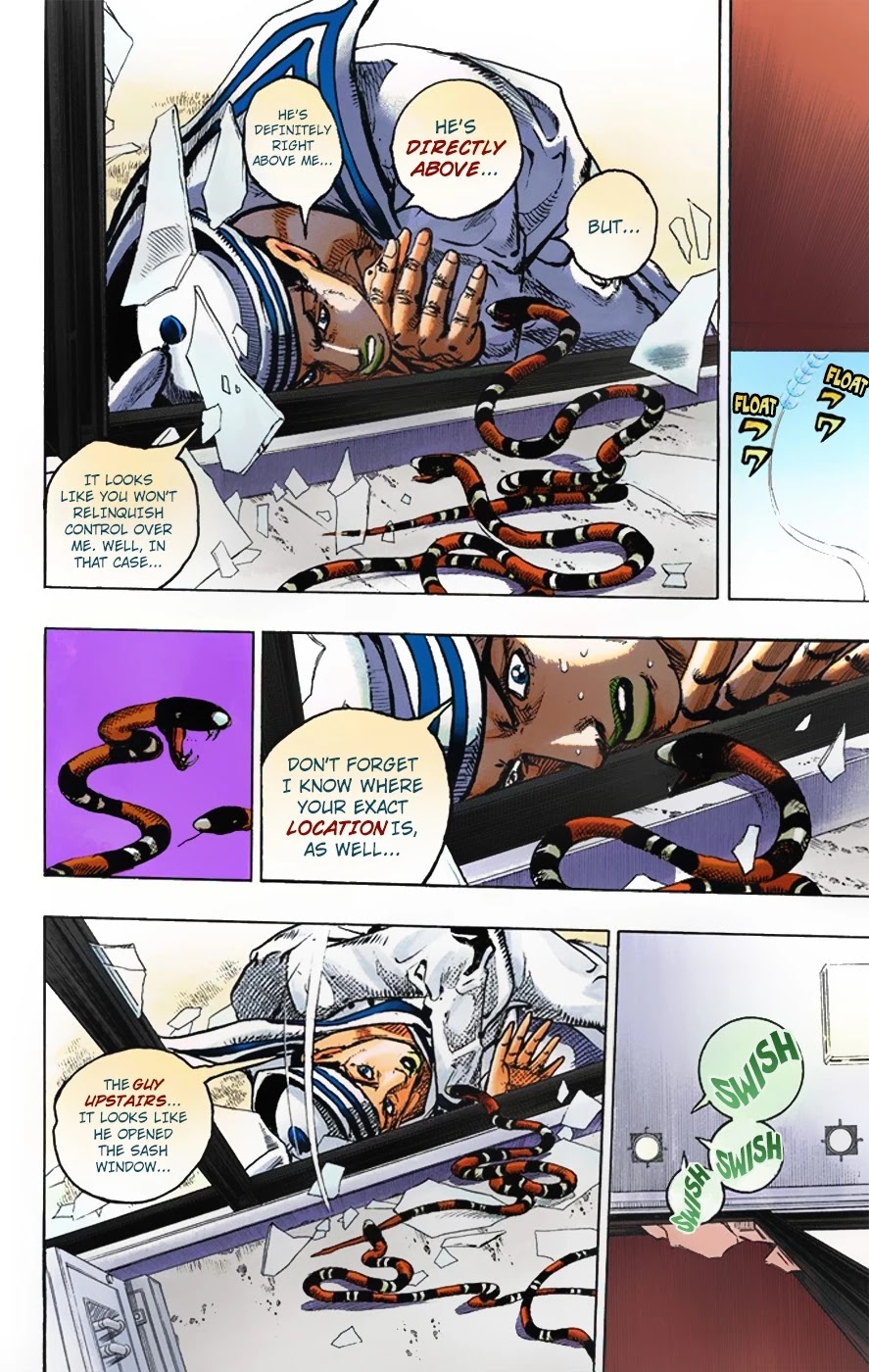 JoJo's Bizarre Adventure Part 8 - JoJolion (Official Colored) Chapter 5 page 36 - Chapter 5: Soft & Wet Part 4