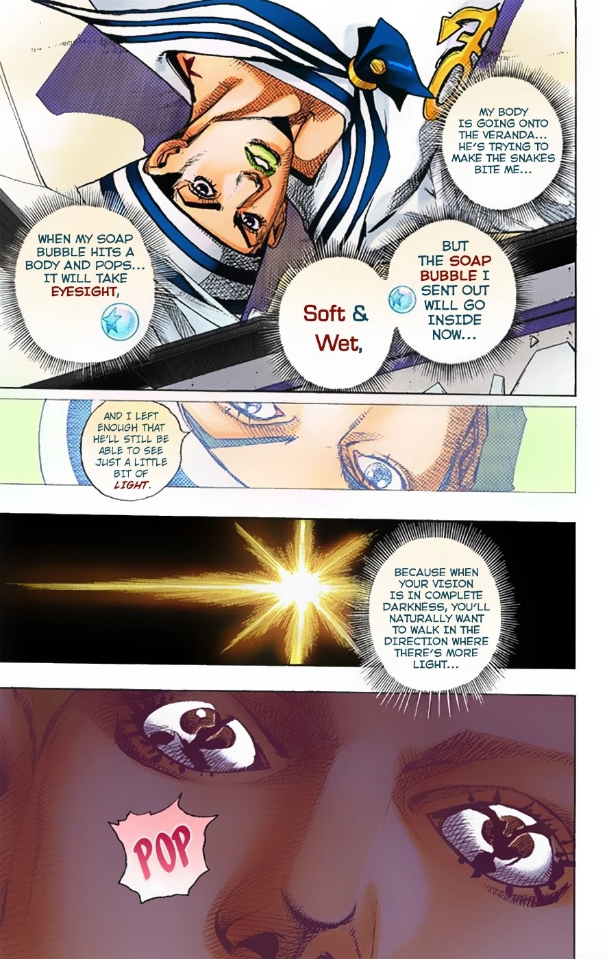 JoJo's Bizarre Adventure Part 8 - JoJolion (Official Colored) Chapter 5 page 37 - Chapter 5: Soft & Wet Part 4