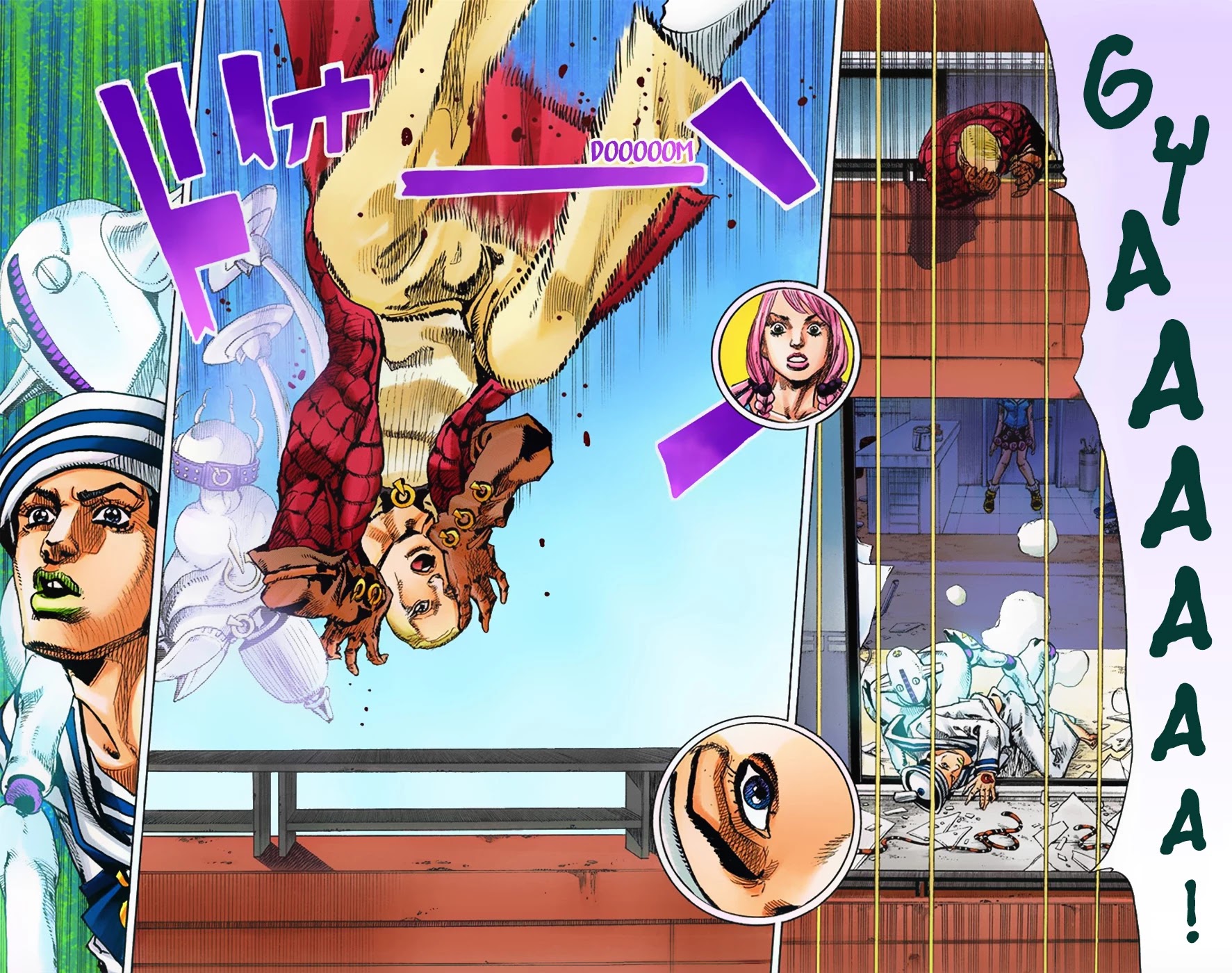 JoJo's Bizarre Adventure Part 8 - JoJolion (Official Colored) Chapter 5 page 38 - Chapter 5: Soft & Wet Part 4