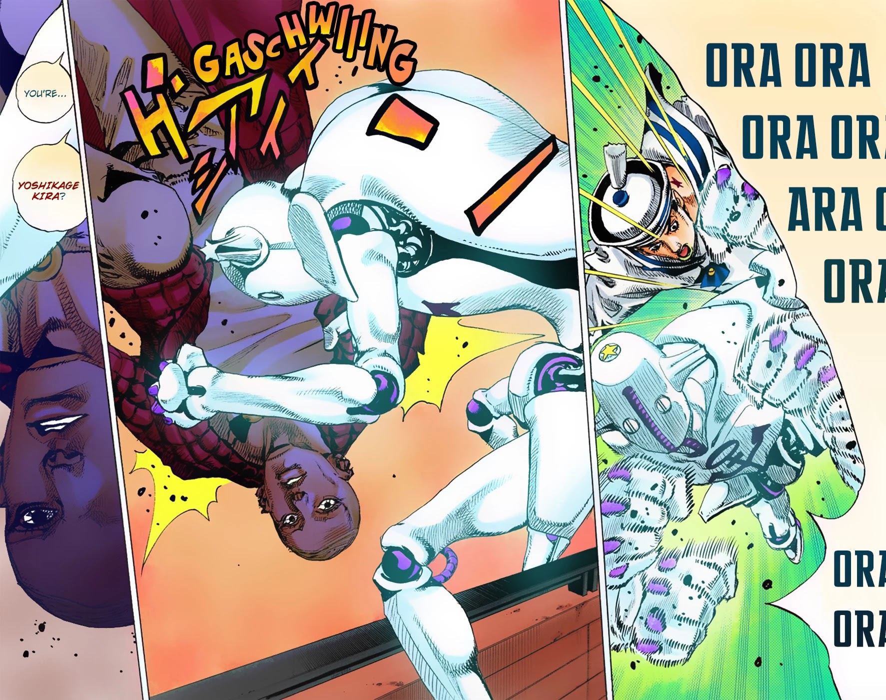 JoJo's Bizarre Adventure Part 8 - JoJolion (Official Colored) Chapter 5 page 39 - Chapter 5: Soft & Wet Part 4