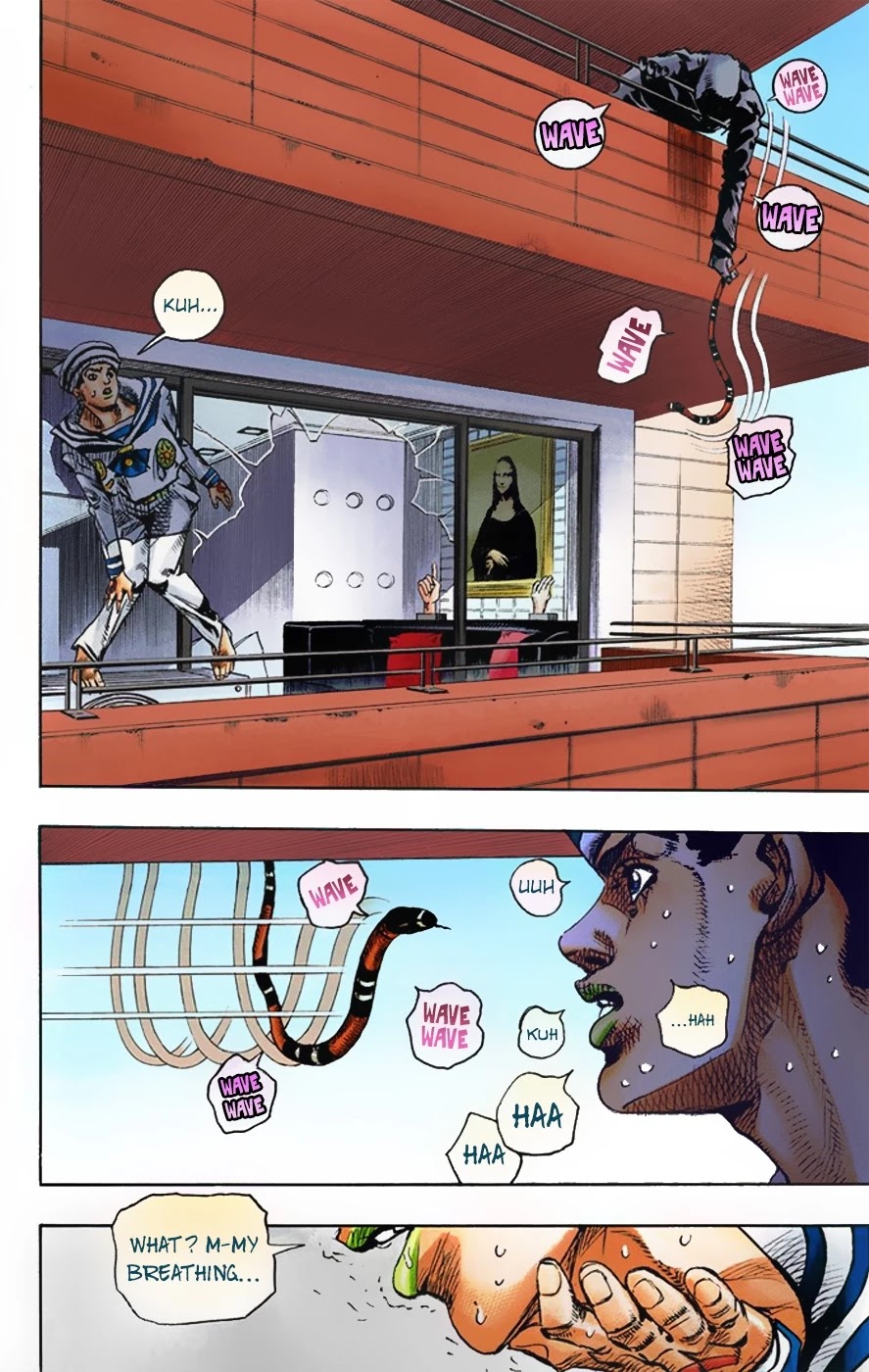 JoJo's Bizarre Adventure Part 8 - JoJolion (Official Colored) Chapter 5 page 9 - Chapter 5: Soft & Wet Part 4