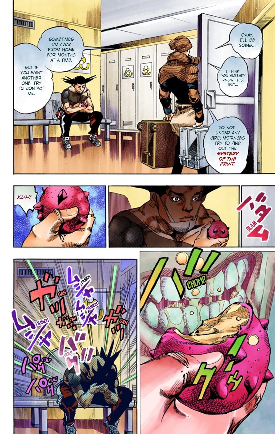 JoJo's Bizarre Adventure Part 8 - JoJolion (Official Colored) Chapter 50 page 19 - Chapter 50: Vitamin C and Killer Queen Part 1