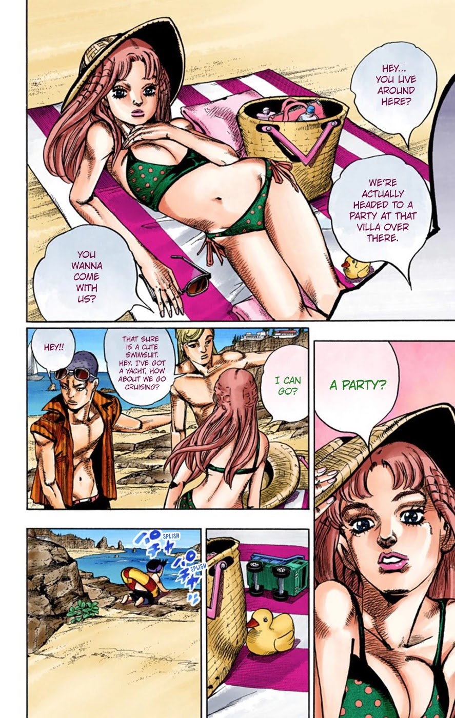 JoJo's Bizarre Adventure Part 8 - JoJolion (Official Colored) Chapter 50 page 2 - Chapter 50: Vitamin C and Killer Queen Part 1
