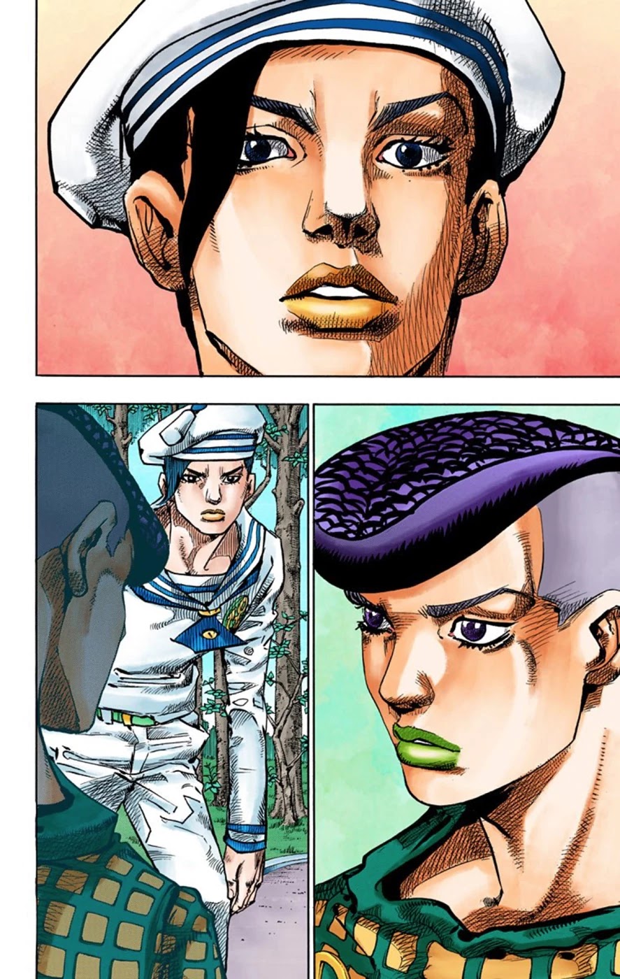 JoJo's Bizarre Adventure Part 8 - JoJolion (Official Colored) Chapter 50 page 25 - Chapter 50: Vitamin C and Killer Queen Part 1