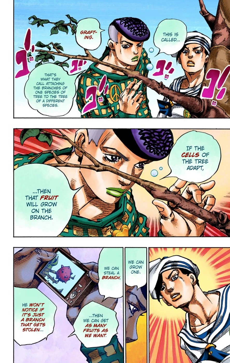 JoJo's Bizarre Adventure Part 8 - JoJolion (Official Colored) Chapter 50 page 29 - Chapter 50: Vitamin C and Killer Queen Part 1