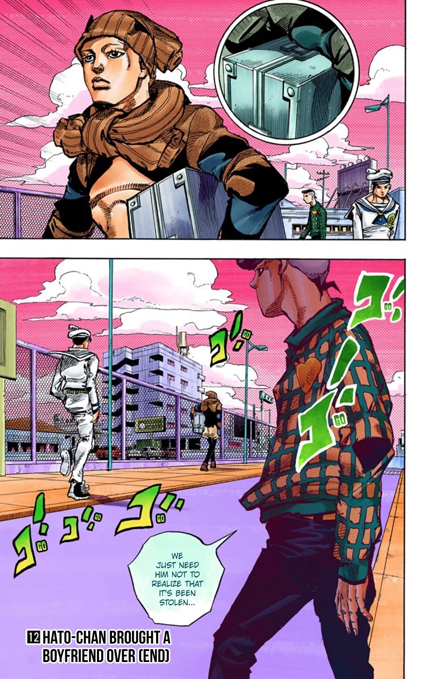 JoJo's Bizarre Adventure Part 8 - JoJolion (Official Colored) Chapter 50 page 32 - Chapter 50: Vitamin C and Killer Queen Part 1