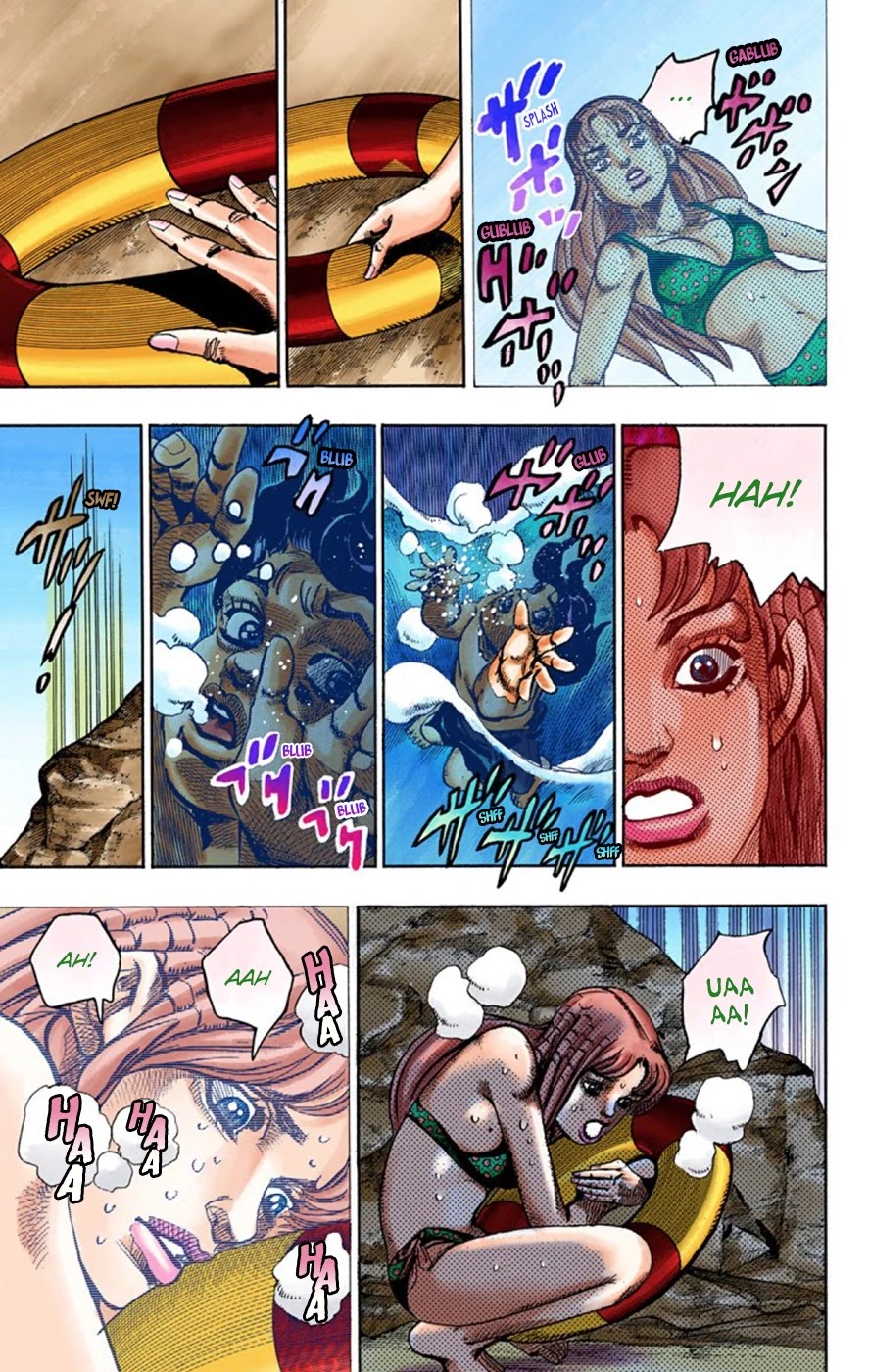 JoJo's Bizarre Adventure Part 8 - JoJolion (Official Colored) Chapter 50 page 7 - Chapter 50: Vitamin C and Killer Queen Part 1