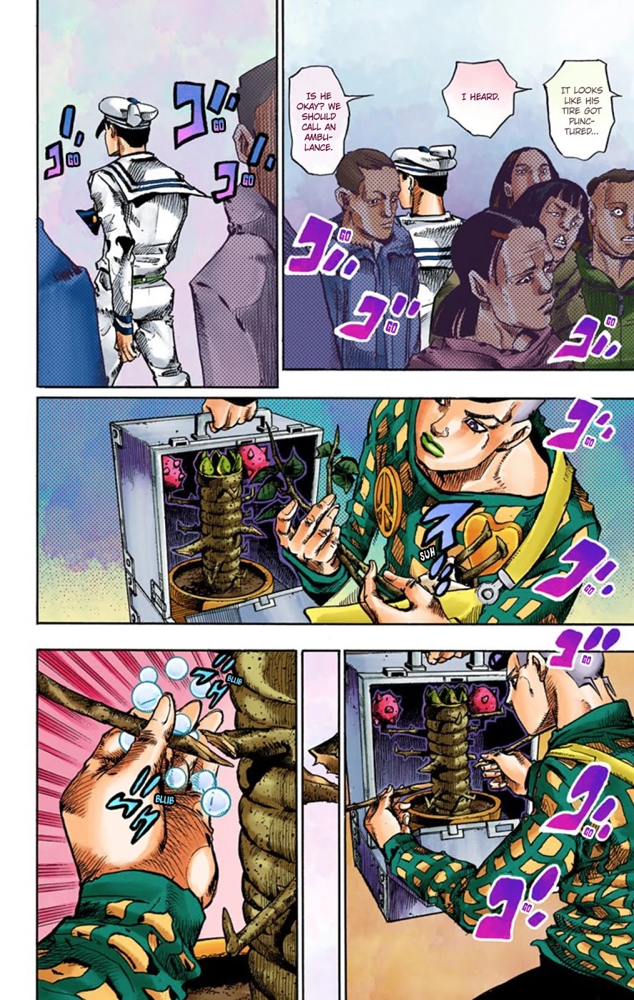 JoJo's Bizarre Adventure Part 8 - JoJolion (Official Colored) Chapter 51 page 19 - Chapter 51: Vitamin C and Killer Queen Part 2