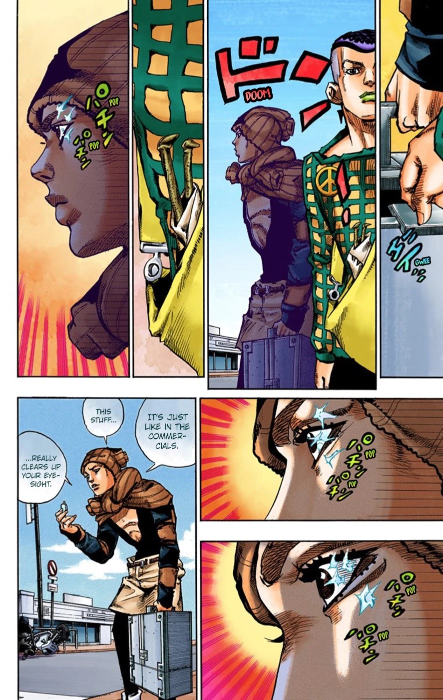 JoJo's Bizarre Adventure Part 8 - JoJolion (Official Colored) Chapter 51 page 21 - Chapter 51: Vitamin C and Killer Queen Part 2