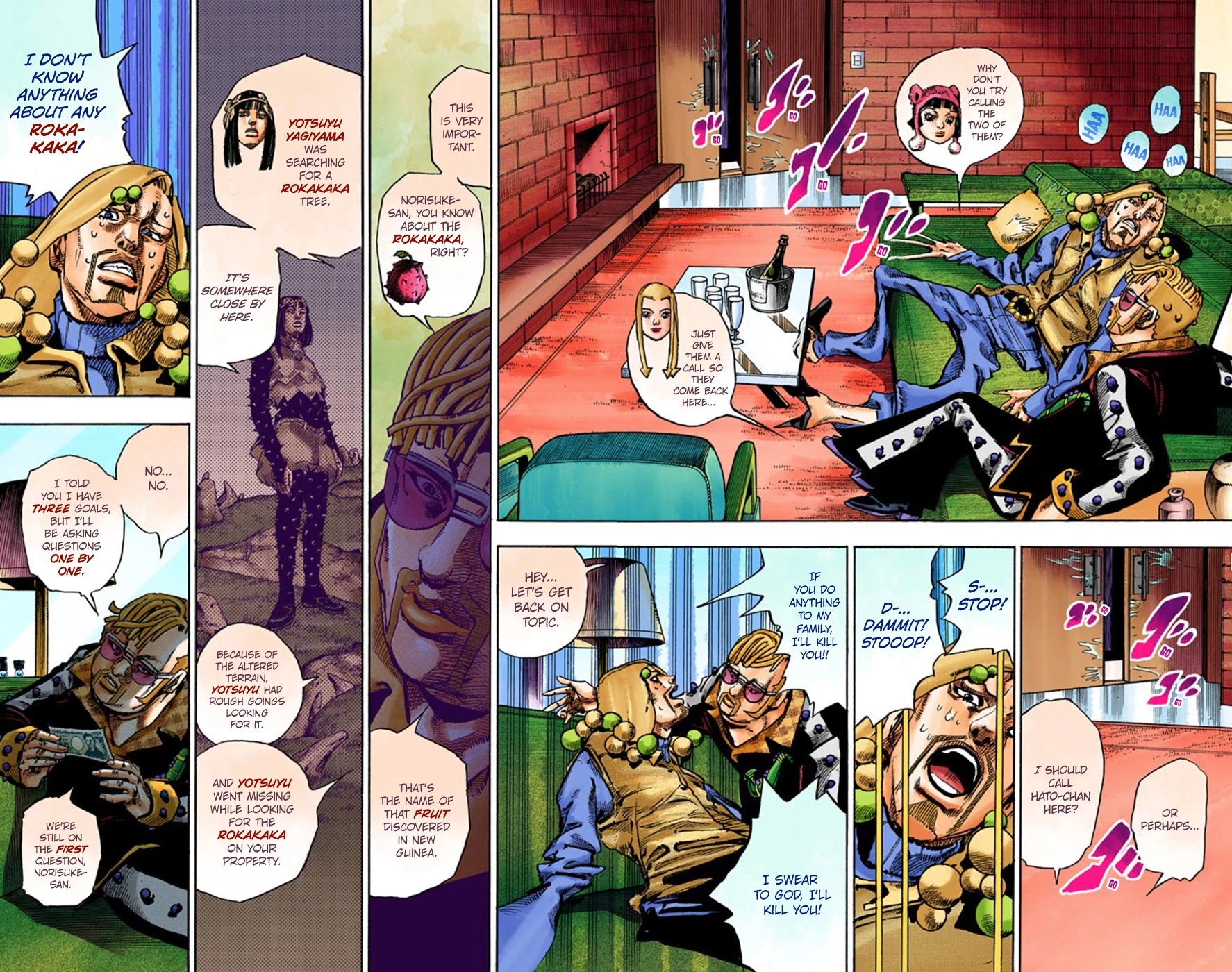 JoJo's Bizarre Adventure Part 8 - JoJolion (Official Colored) Chapter 51 page 24 - Chapter 51: Vitamin C and Killer Queen Part 2