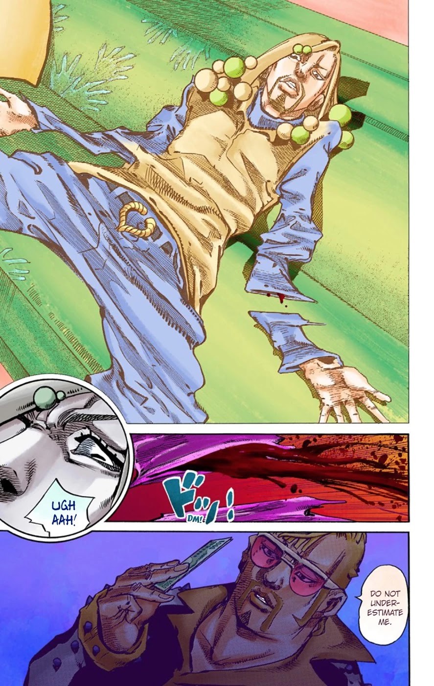 JoJo's Bizarre Adventure Part 8 - JoJolion (Official Colored) Chapter 51 page 26 - Chapter 51: Vitamin C and Killer Queen Part 2