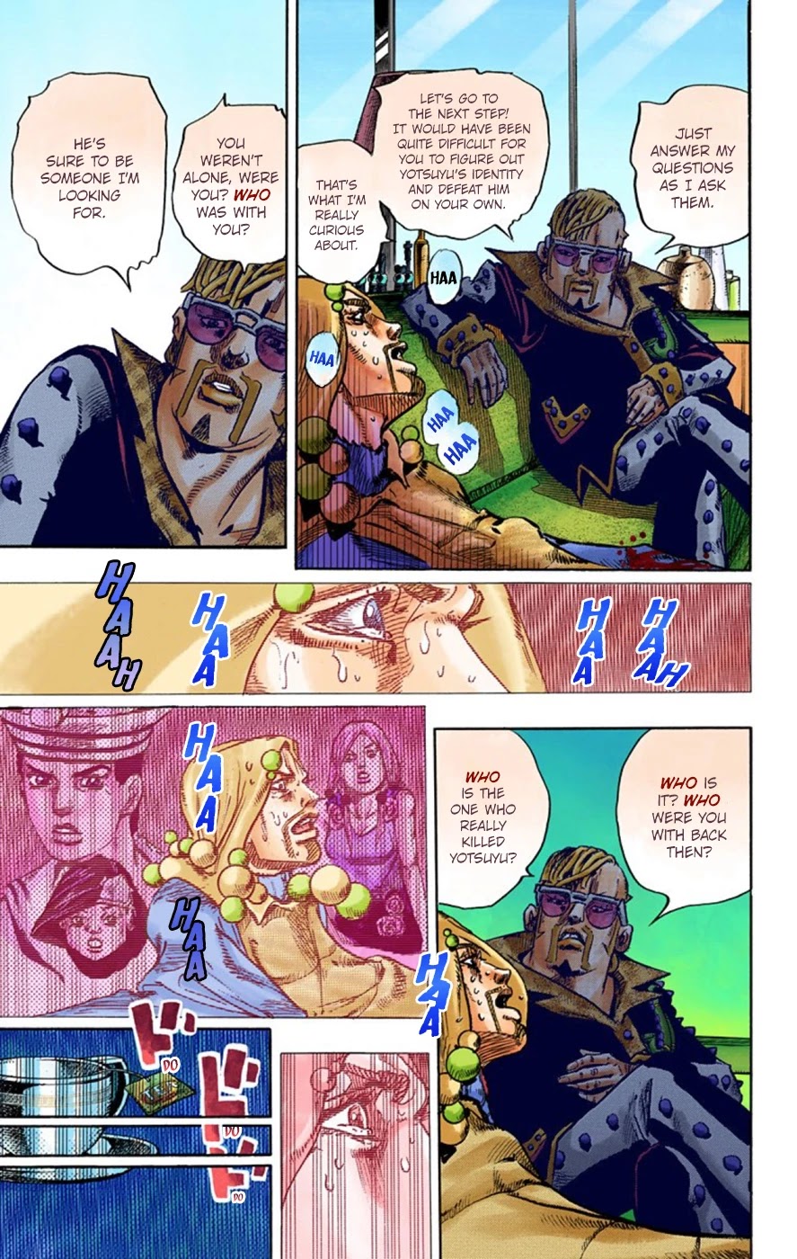 JoJo's Bizarre Adventure Part 8 - JoJolion (Official Colored) Chapter 51 page 28 - Chapter 51: Vitamin C and Killer Queen Part 2