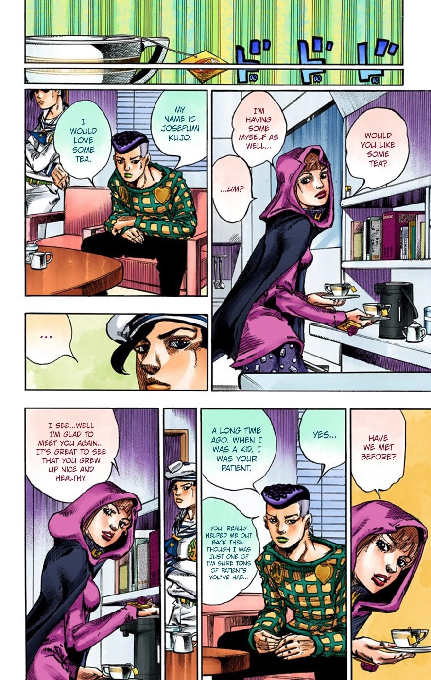 JoJo's Bizarre Adventure Part 8 - JoJolion (Official Colored) Chapter 51 page 29 - Chapter 51: Vitamin C and Killer Queen Part 2