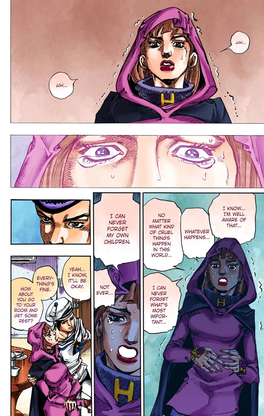 JoJo's Bizarre Adventure Part 8 - JoJolion (Official Colored) Chapter 51 page 31 - Chapter 51: Vitamin C and Killer Queen Part 2