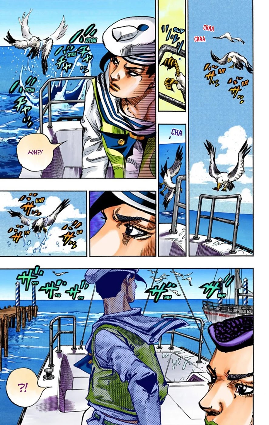 JoJo's Bizarre Adventure Part 8 - JoJolion (Official Colored) Chapter 51 page 38 - Chapter 51: Vitamin C and Killer Queen Part 2