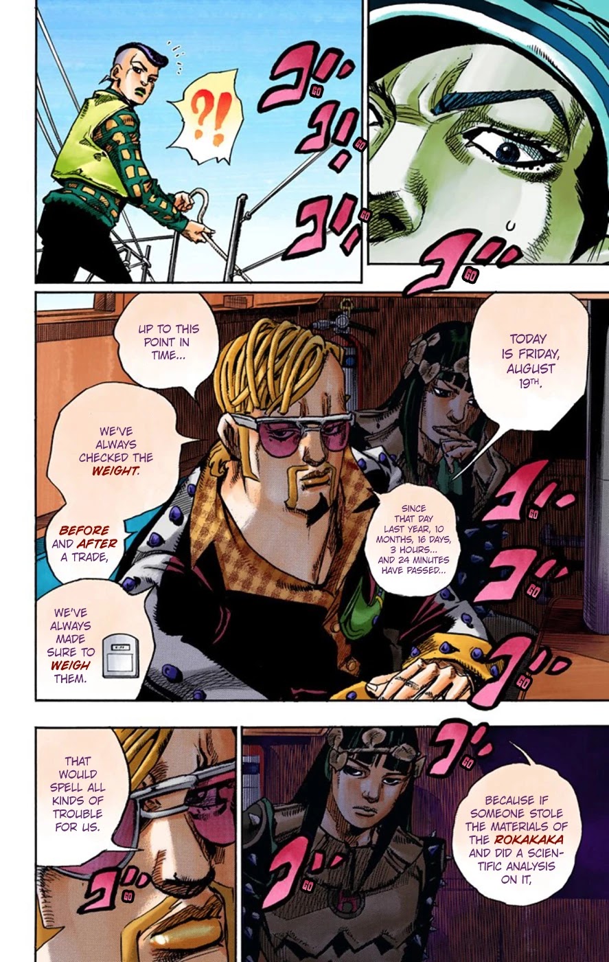 JoJo's Bizarre Adventure Part 8 - JoJolion (Official Colored) Chapter 51 page 40 - Chapter 51: Vitamin C and Killer Queen Part 2