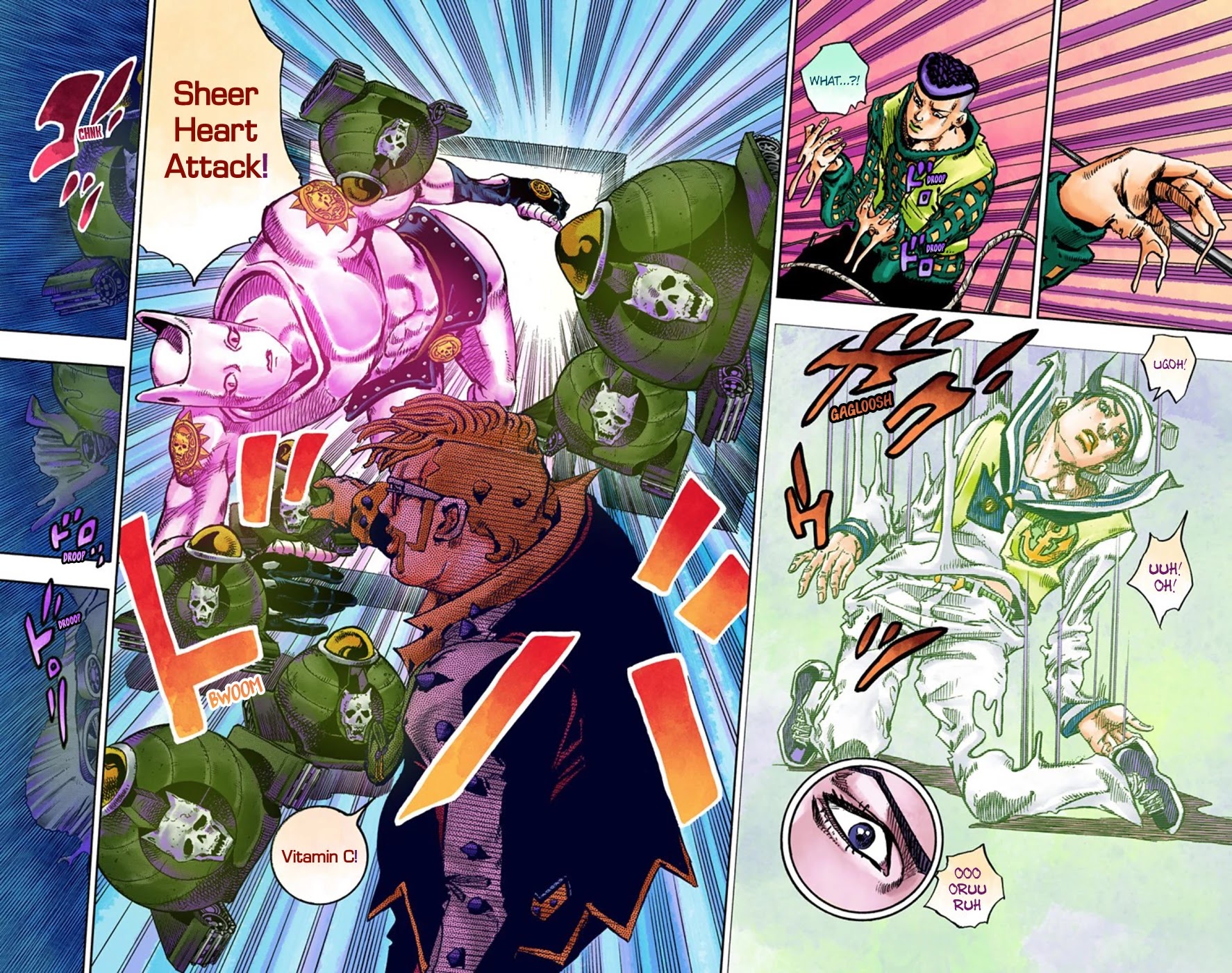 JoJo's Bizarre Adventure Part 8 - JoJolion (Official Colored) Chapter 51 page 44 - Chapter 51: Vitamin C and Killer Queen Part 2