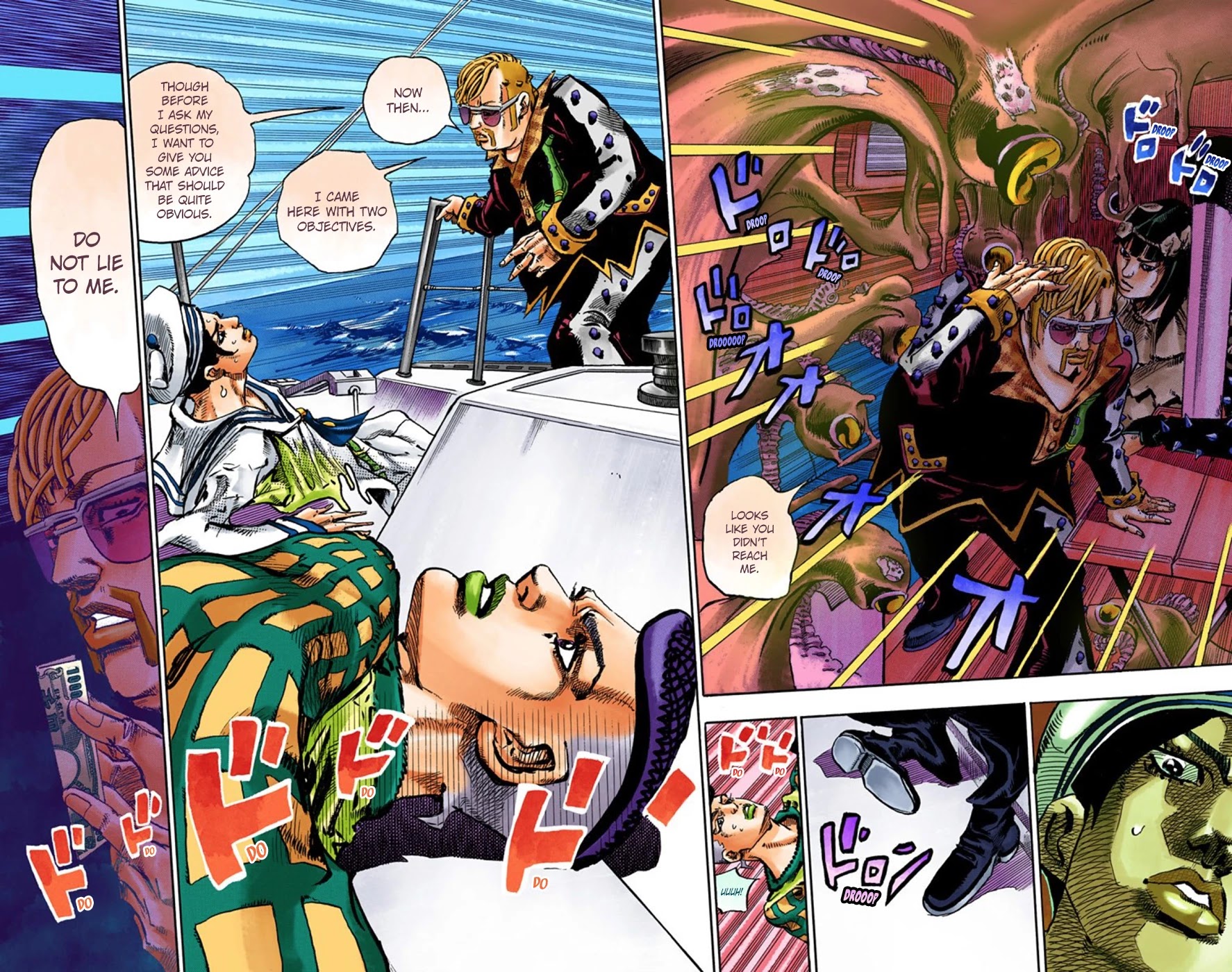 JoJo's Bizarre Adventure Part 8 - JoJolion (Official Colored) Chapter 51 page 45 - Chapter 51: Vitamin C and Killer Queen Part 2
