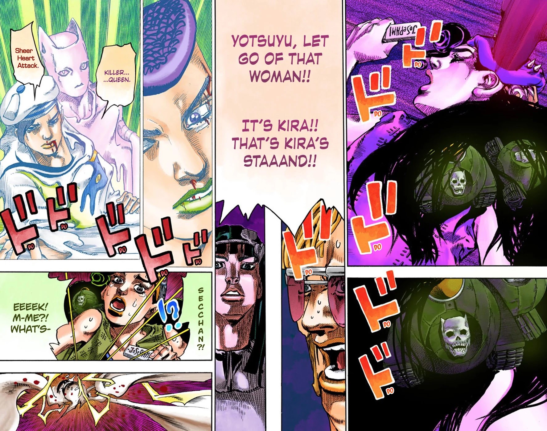 JoJo's Bizarre Adventure Part 8 - JoJolion (Official Colored) Chapter 52 page 19 - Chapter 52: Vitamin C and Killer Queen Part 3