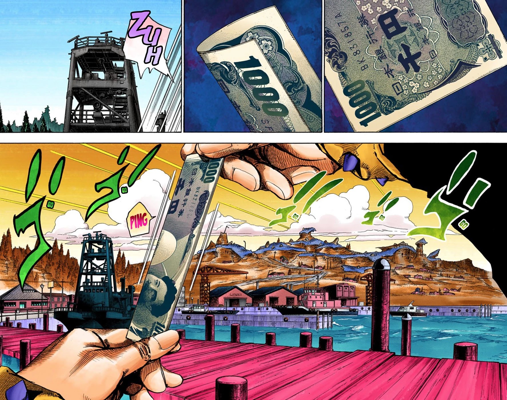 JoJo's Bizarre Adventure Part 8 - JoJolion (Official Colored) Chapter 52 page 2 - Chapter 52: Vitamin C and Killer Queen Part 3
