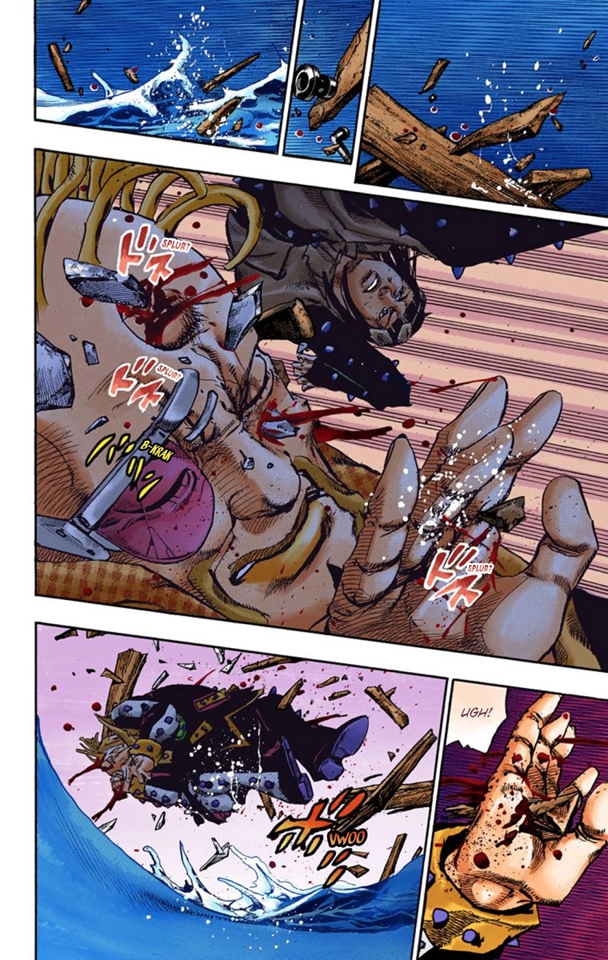 JoJo's Bizarre Adventure Part 8 - JoJolion (Official Colored) Chapter 52 page 21 - Chapter 52: Vitamin C and Killer Queen Part 3