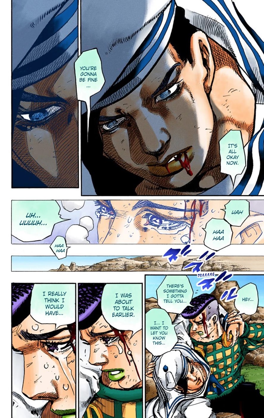 JoJo's Bizarre Adventure Part 8 - JoJolion (Official Colored) Chapter 52 page 26 - Chapter 52: Vitamin C and Killer Queen Part 3