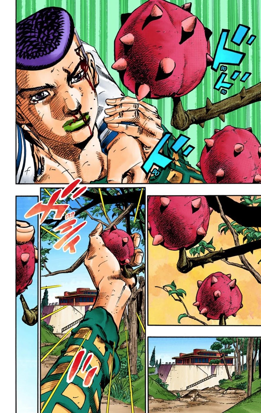 JoJo's Bizarre Adventure Part 8 - JoJolion (Official Colored) Chapter 52 page 29 - Chapter 52: Vitamin C and Killer Queen Part 3