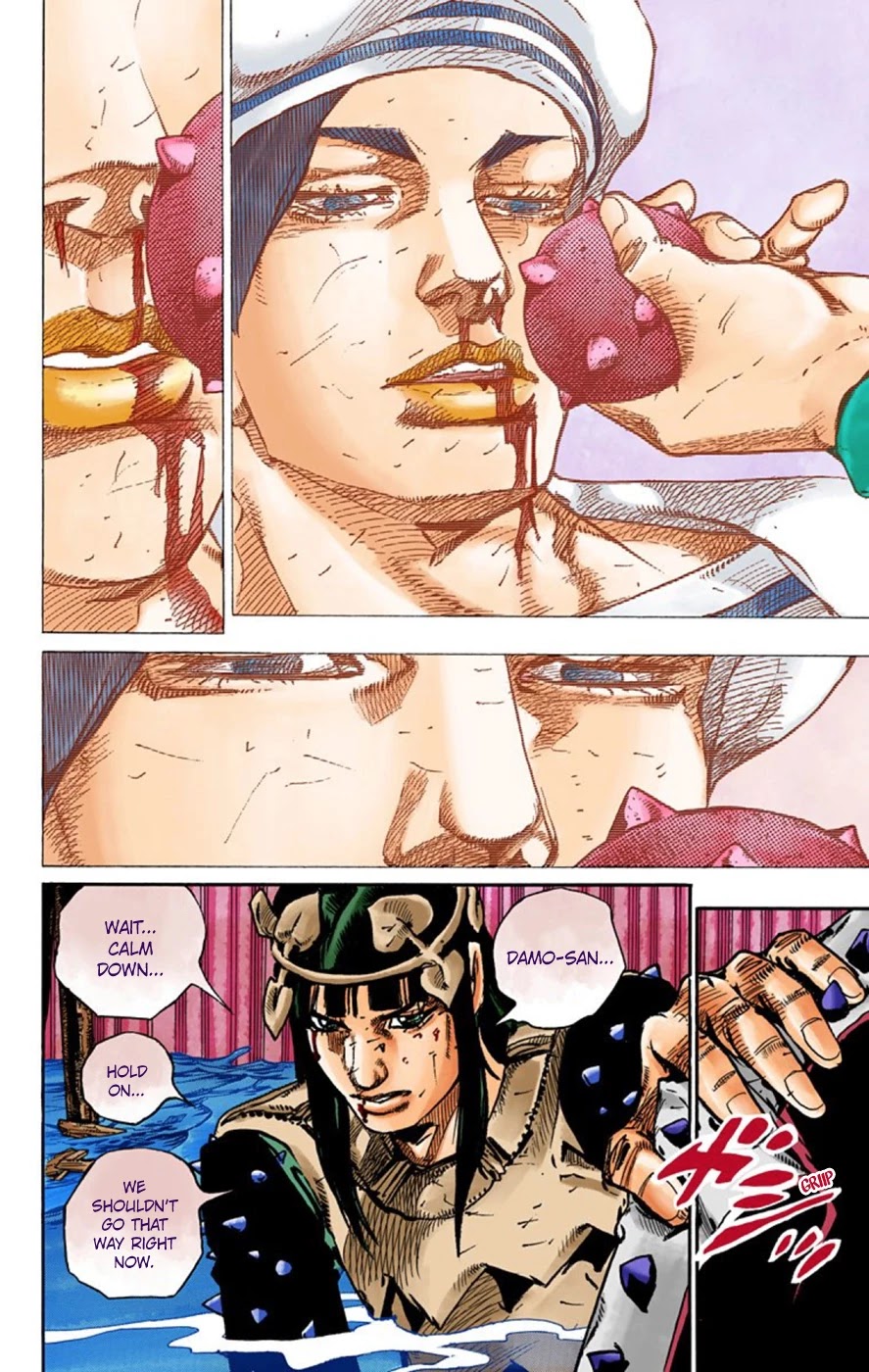 JoJo's Bizarre Adventure Part 8 - JoJolion (Official Colored) Chapter 52 page 31 - Chapter 52: Vitamin C and Killer Queen Part 3
