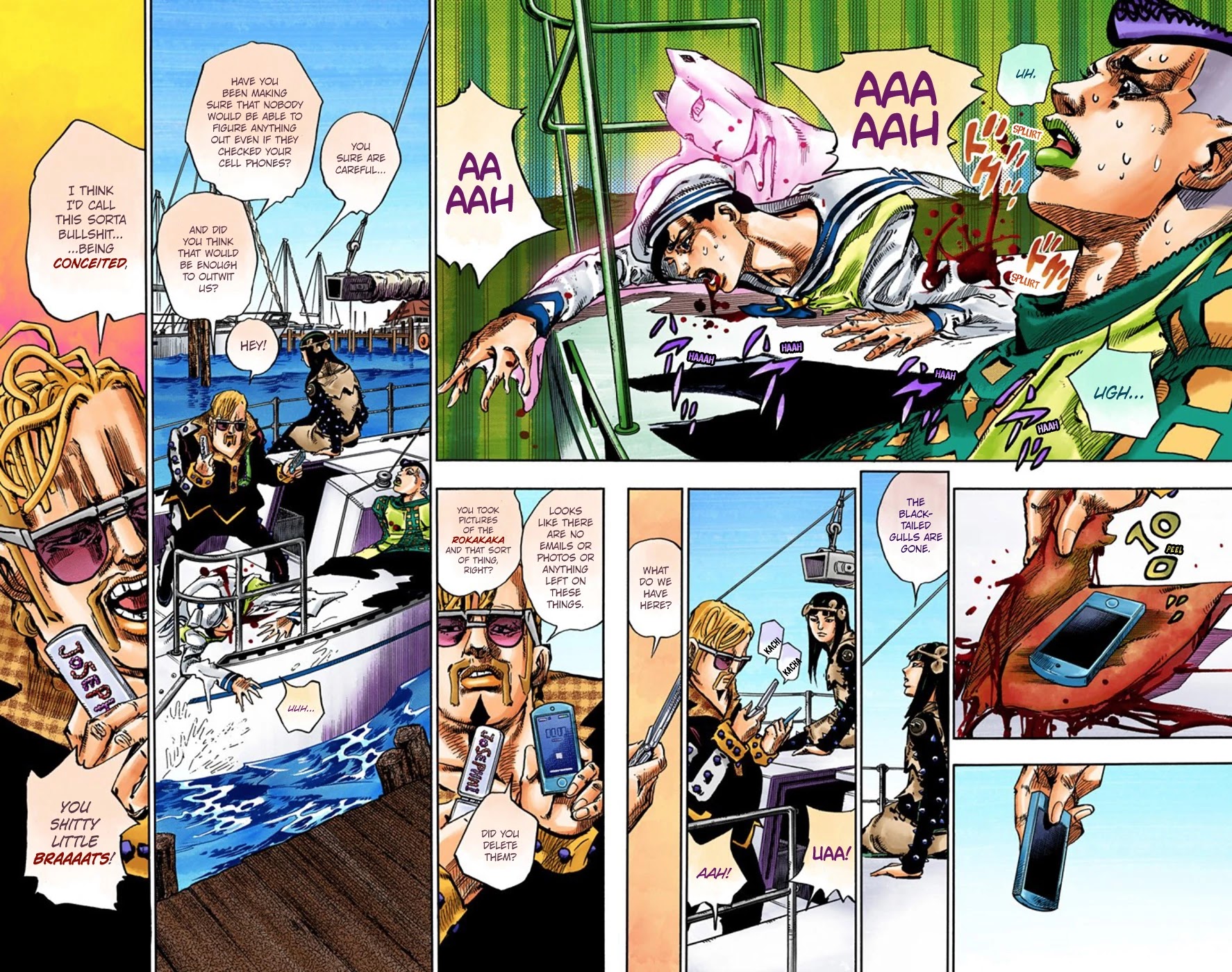 JoJo's Bizarre Adventure Part 8 - JoJolion (Official Colored) Chapter 52 page 4 - Chapter 52: Vitamin C and Killer Queen Part 3