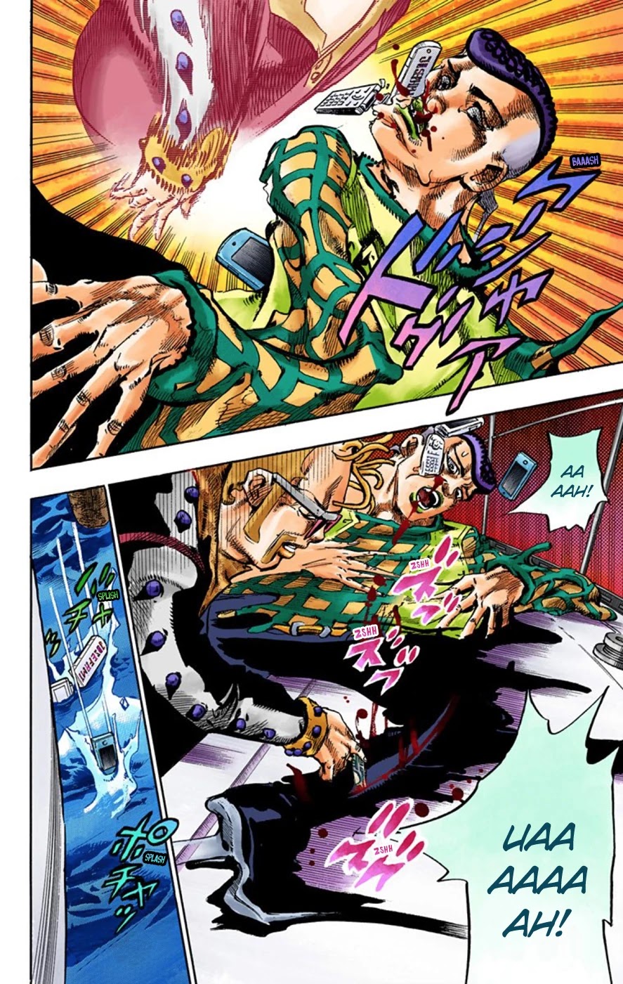 JoJo's Bizarre Adventure Part 8 - JoJolion (Official Colored) Chapter 52 page 5 - Chapter 52: Vitamin C and Killer Queen Part 3