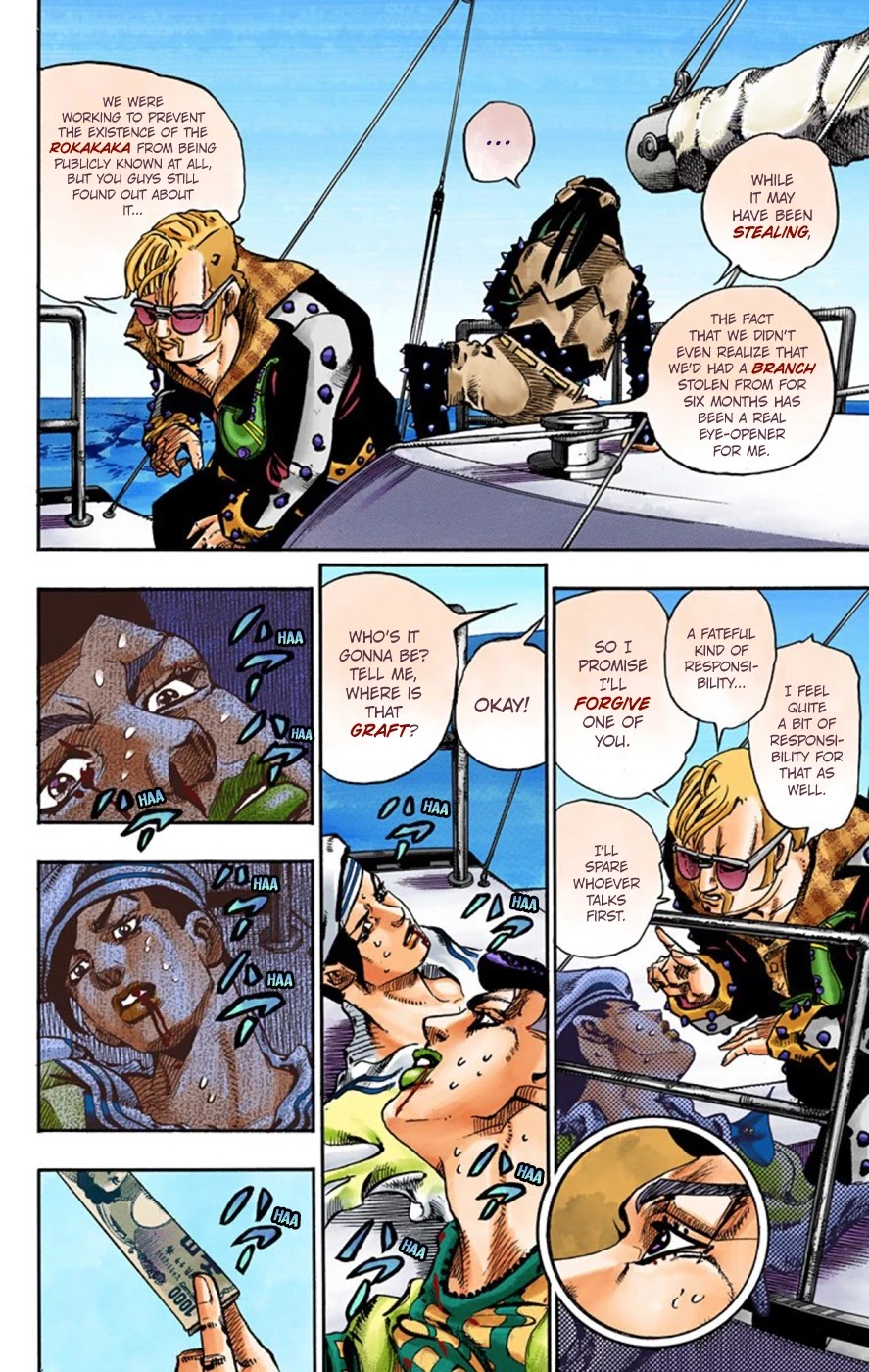 JoJo's Bizarre Adventure Part 8 - JoJolion (Official Colored) Chapter 52 page 9 - Chapter 52: Vitamin C and Killer Queen Part 3