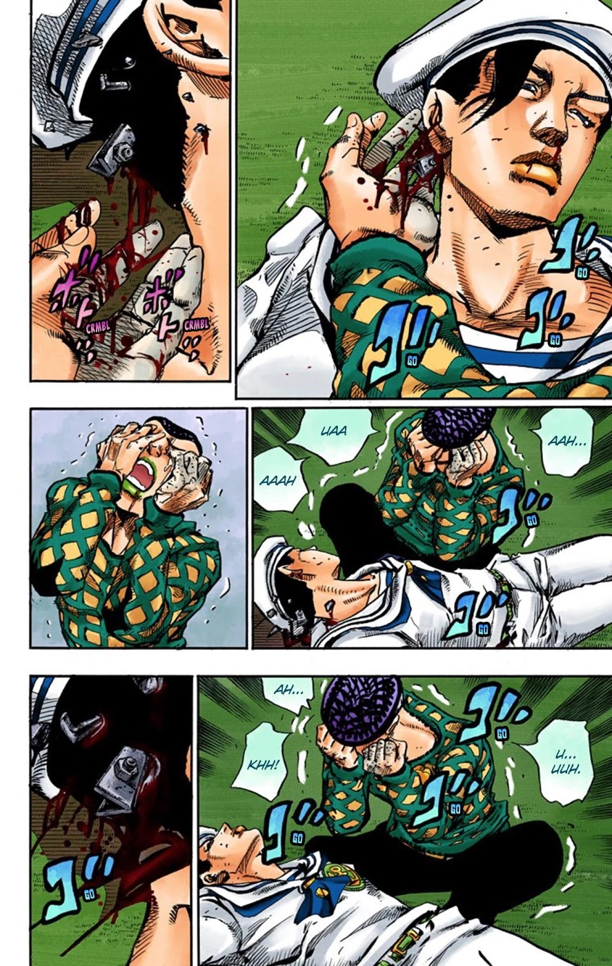 JoJo's Bizarre Adventure Part 8 - JoJolion (Official Colored) Chapter 53 page 15 - Chapter 53: Vitamin C and Killer Queen Part 4