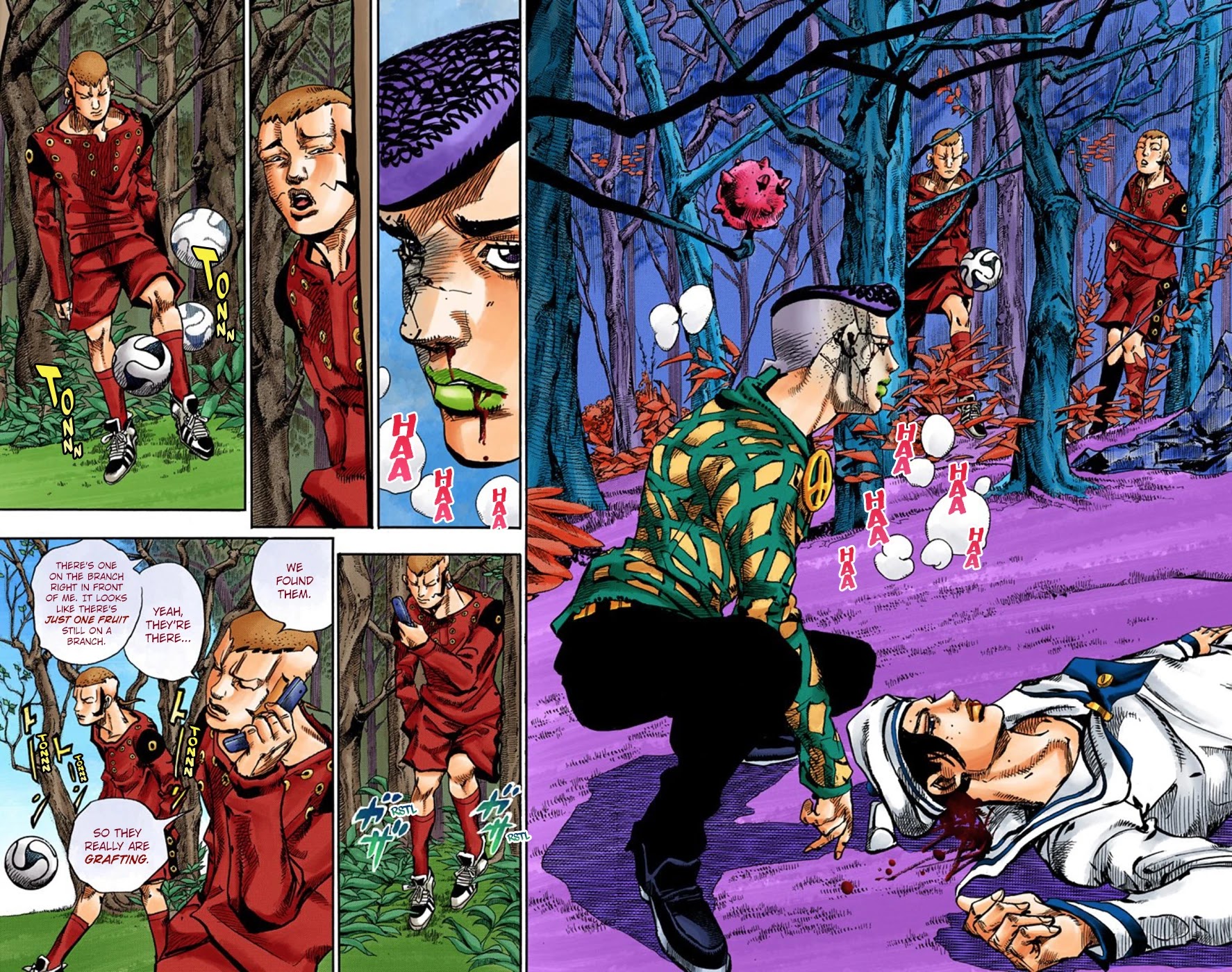 JoJo's Bizarre Adventure Part 8 - JoJolion (Official Colored) Chapter 53 page 17 - Chapter 53: Vitamin C and Killer Queen Part 4