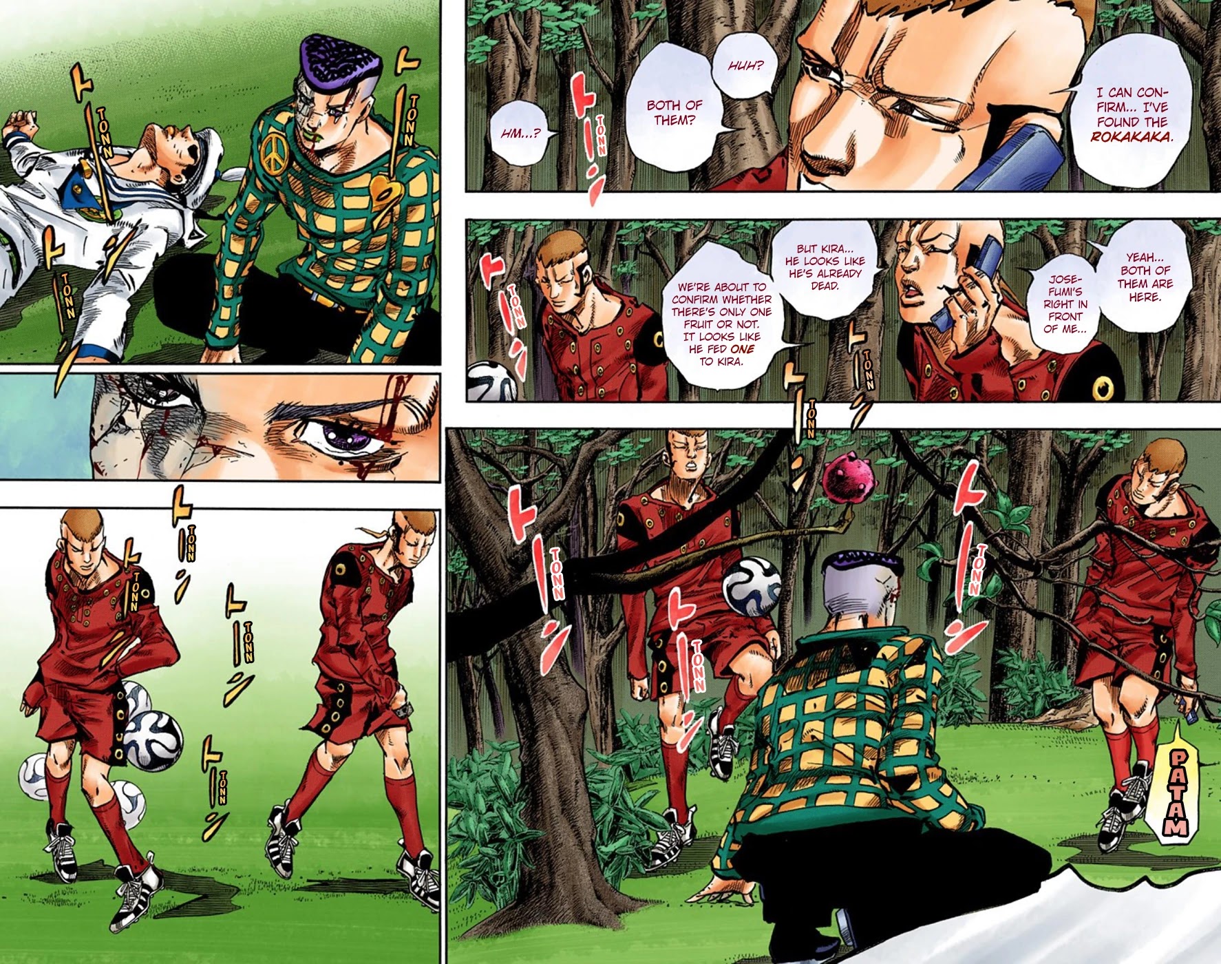 JoJo's Bizarre Adventure Part 8 - JoJolion (Official Colored) Chapter 53 page 18 - Chapter 53: Vitamin C and Killer Queen Part 4