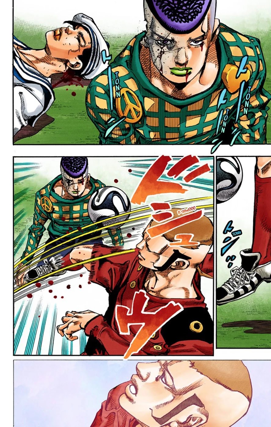 JoJo's Bizarre Adventure Part 8 - JoJolion (Official Colored) Chapter 53 page 19 - Chapter 53: Vitamin C and Killer Queen Part 4