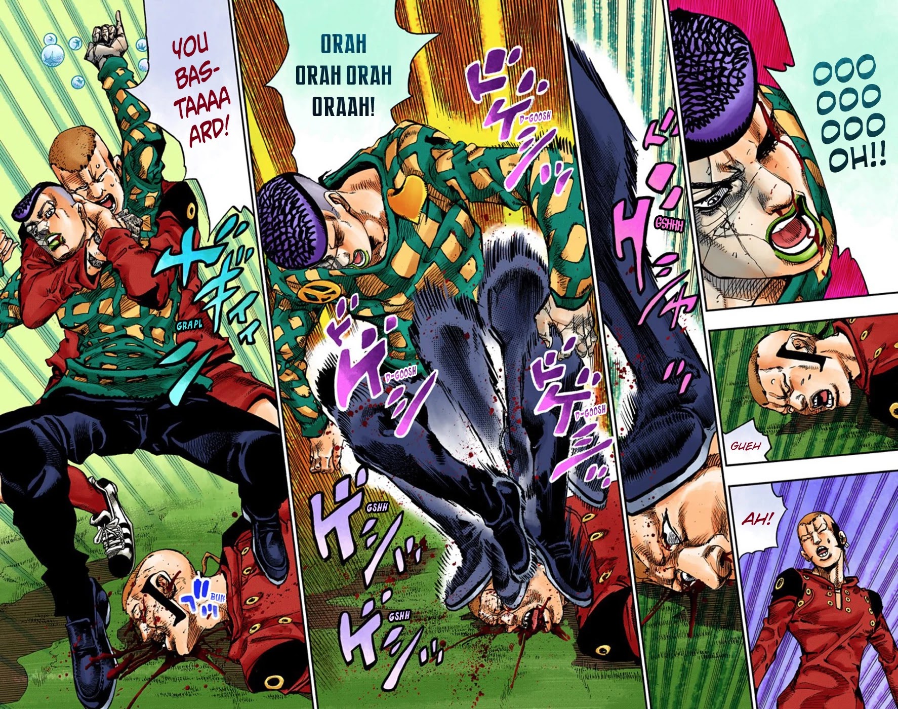 JoJo's Bizarre Adventure Part 8 - JoJolion (Official Colored) Chapter 53 page 21 - Chapter 53: Vitamin C and Killer Queen Part 4