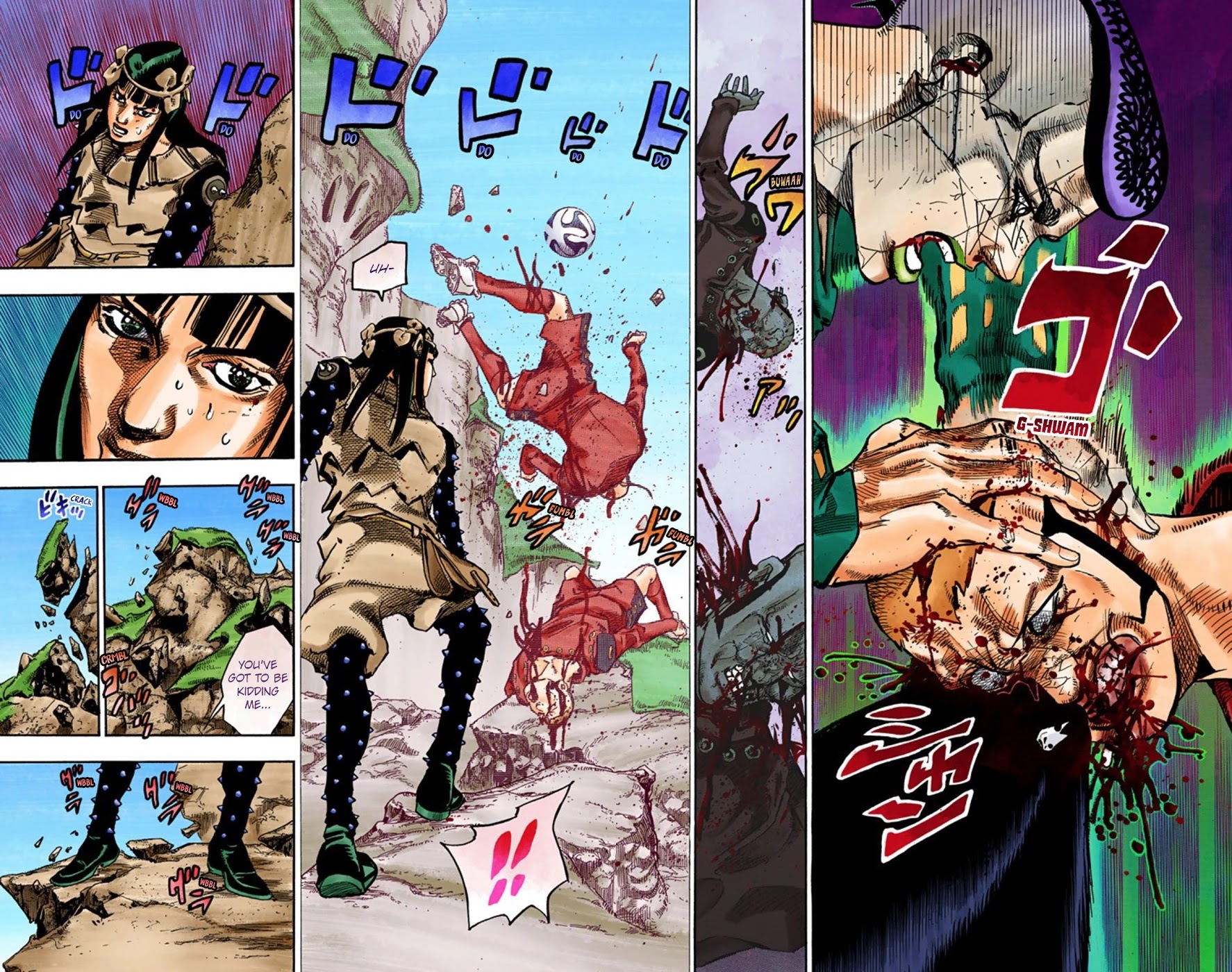 JoJo's Bizarre Adventure Part 8 - JoJolion (Official Colored) Chapter 53 page 24 - Chapter 53: Vitamin C and Killer Queen Part 4