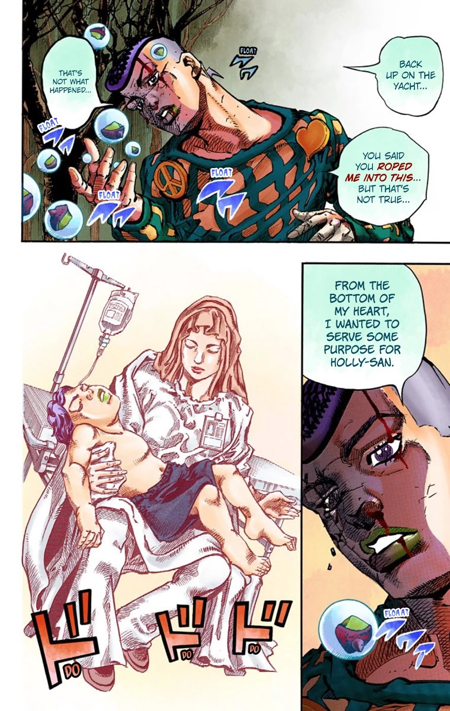 JoJo's Bizarre Adventure Part 8 - JoJolion (Official Colored) Chapter 53 page 26 - Chapter 53: Vitamin C and Killer Queen Part 4
